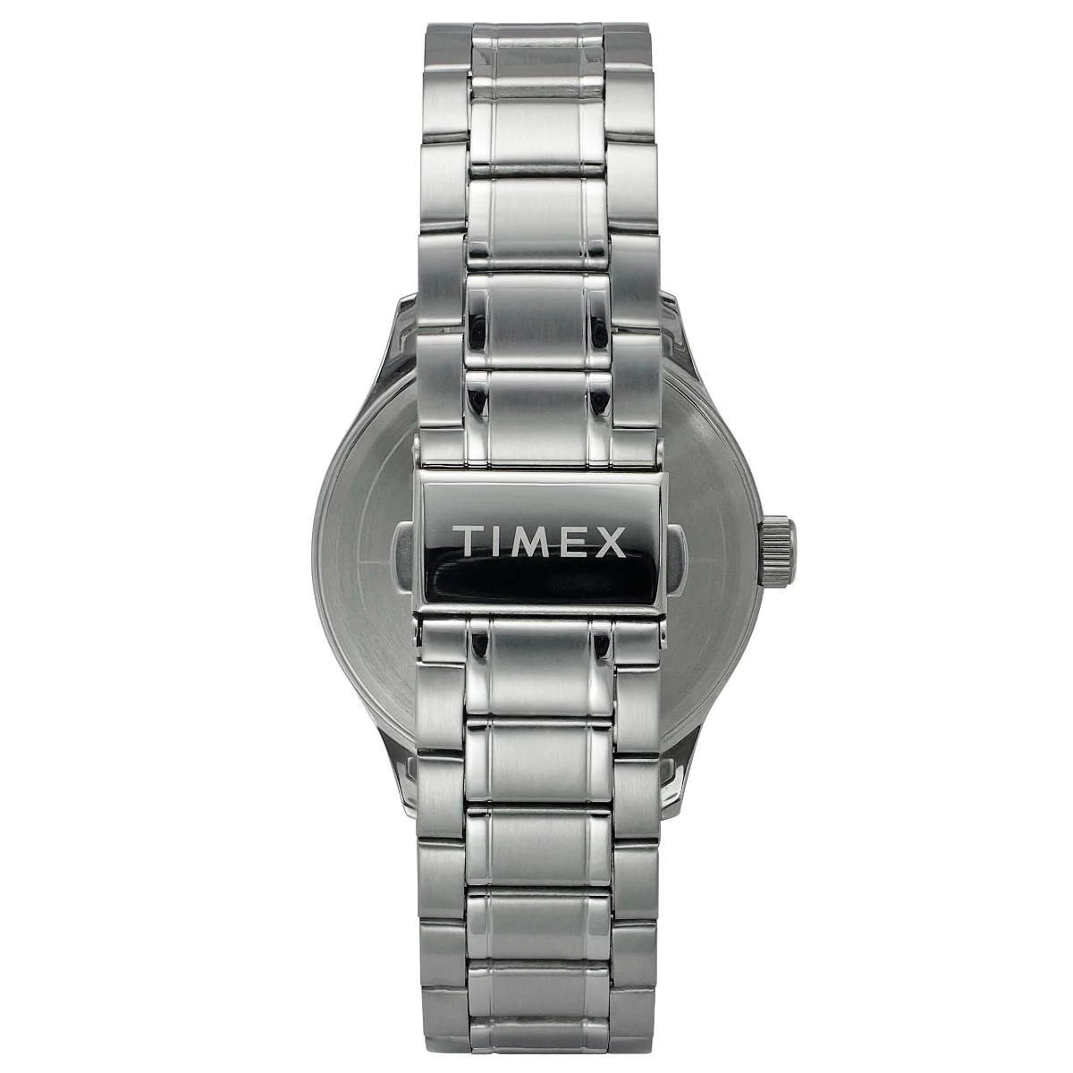 Timex Fashion Men's White Dial Round Case Day Date Function Watch -TWEG19803 - Image 3