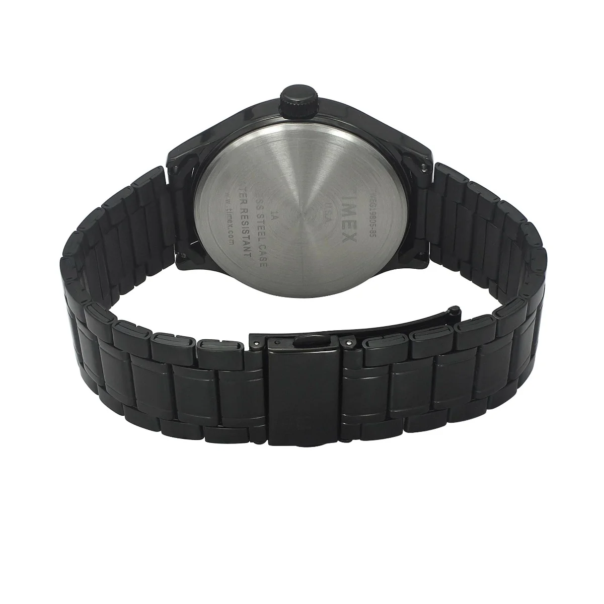 Timex Fashion Men's Black Dial Round Case Day Date Function Watch -TWEG19805 - Image 5
