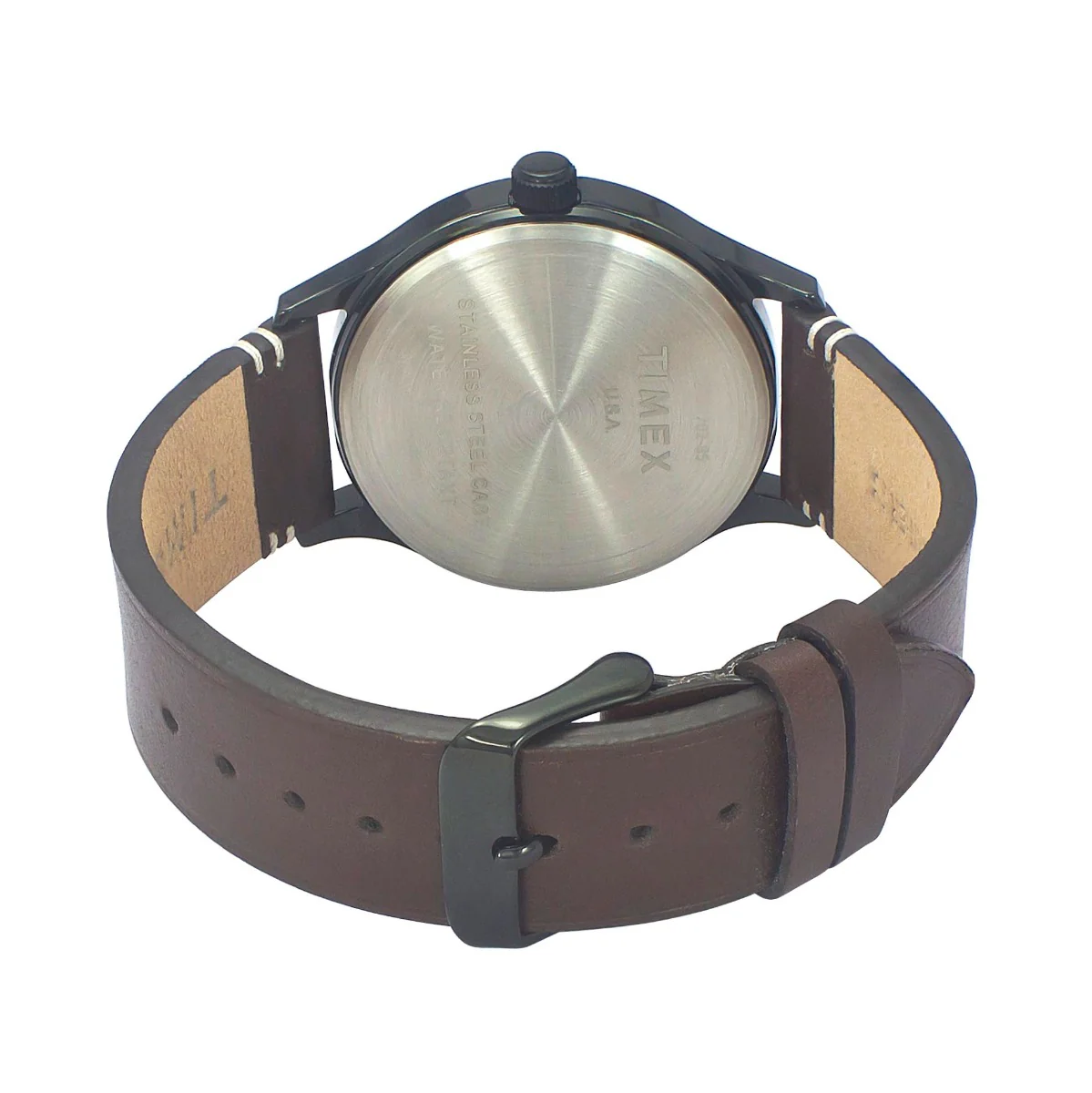 Timex Fashion Men's Beige Dial Round Case Day Date Function Watch -TWEG19702 - Image 5