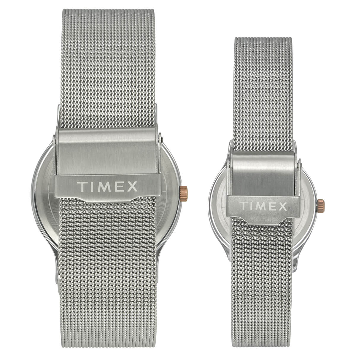 Timex Classics Pairs Silver Dial Round Case 3 Hands Function Watch -TW00PR271 - Image 4