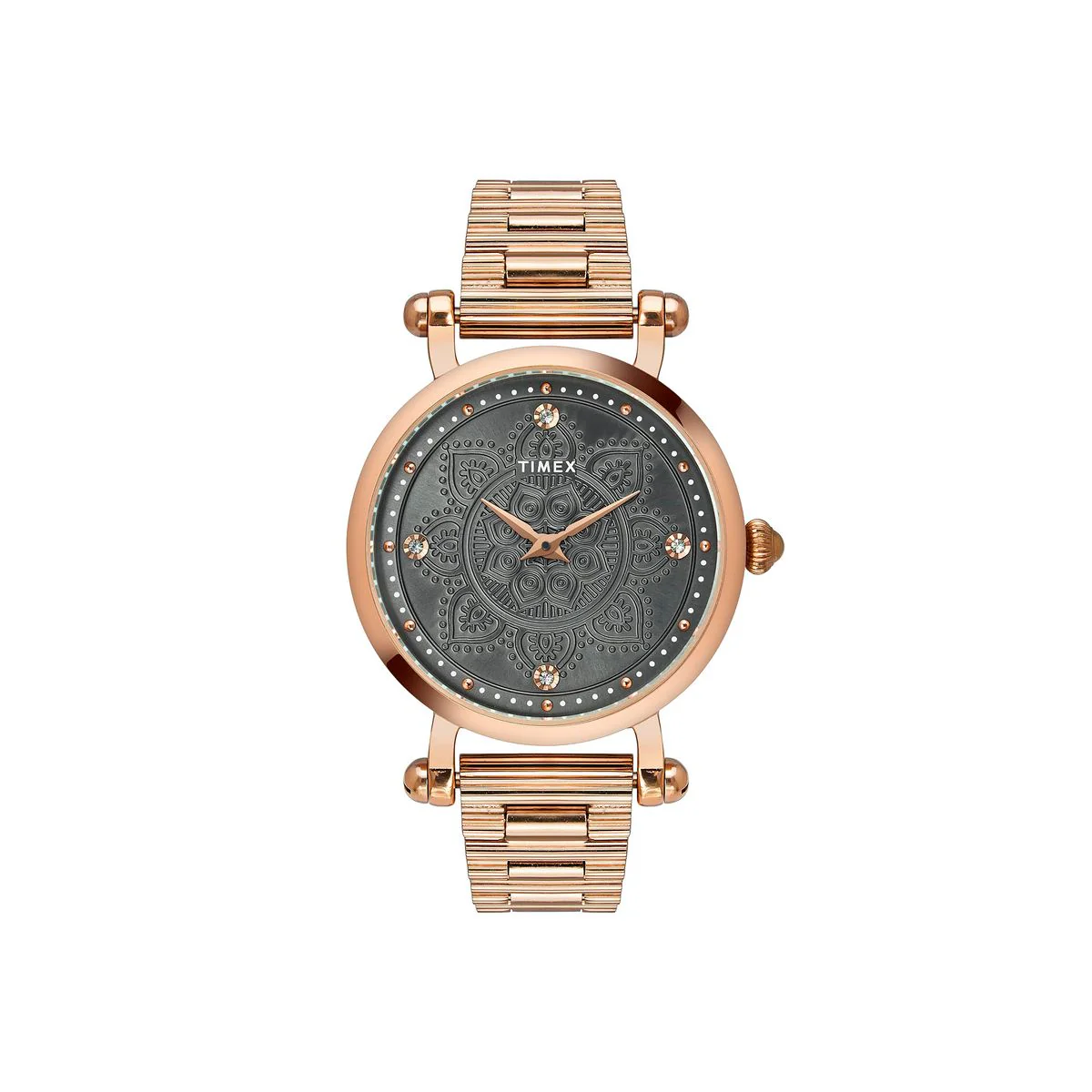 Timex Fria Women Grey Round Analog Watch - TWEL14302
