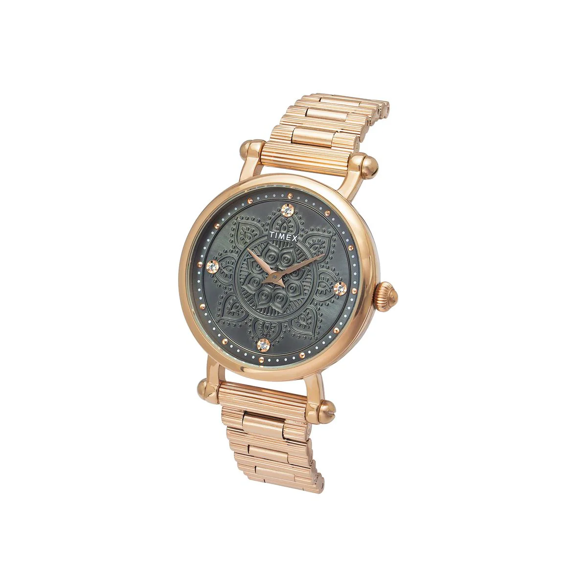 Timex Fria Women Grey Round Analog Watch - TWEL14302 - Image 2