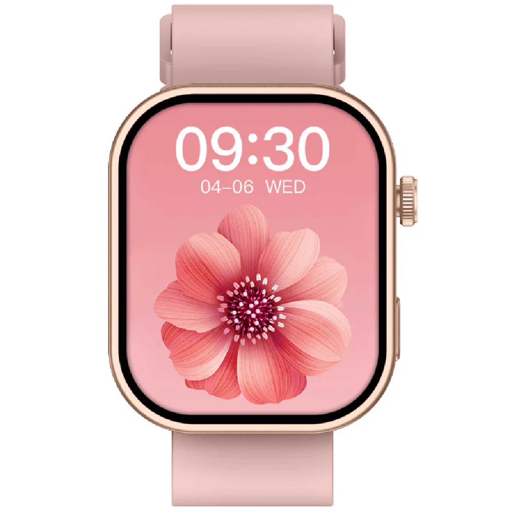 Timex iConnect Gen Smartwatch|2.01(5.10 cm) TFT Display with 240x296 Pixel Resolution|Rotational Crown|Single Sync Bluetooth Calling|AI Voice Assist|100 Sports Modes|200 Watchfaces|Upto 7 Days Battery(Normal Usage) - TWIXW302T