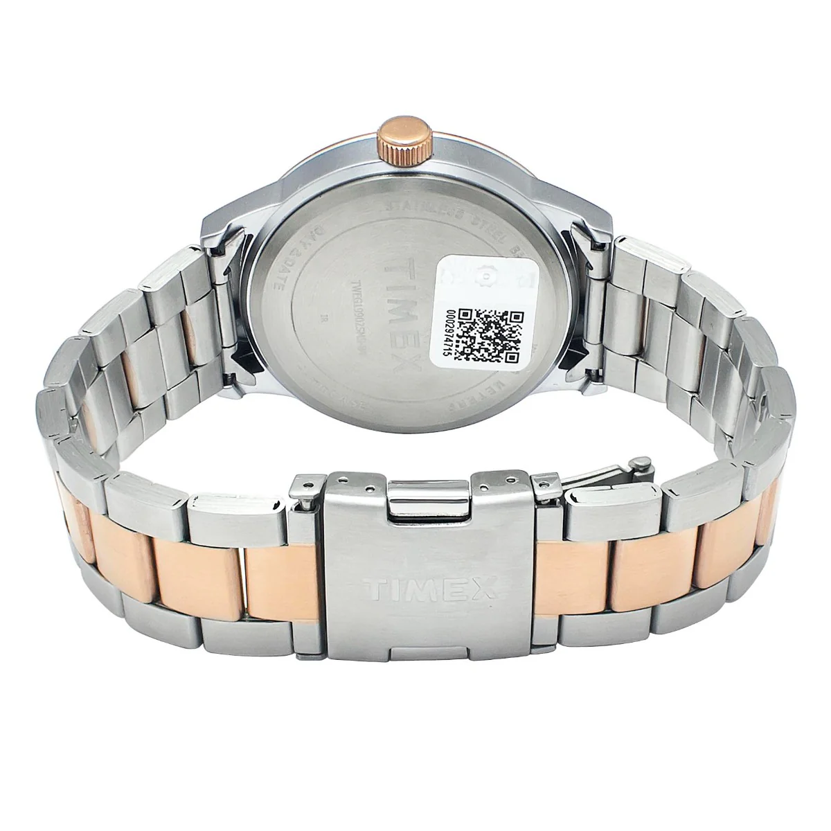 Timex Fashion Men's Beige Dial Round Case Multifunction Function Watch -TWEG19902 - Image 5