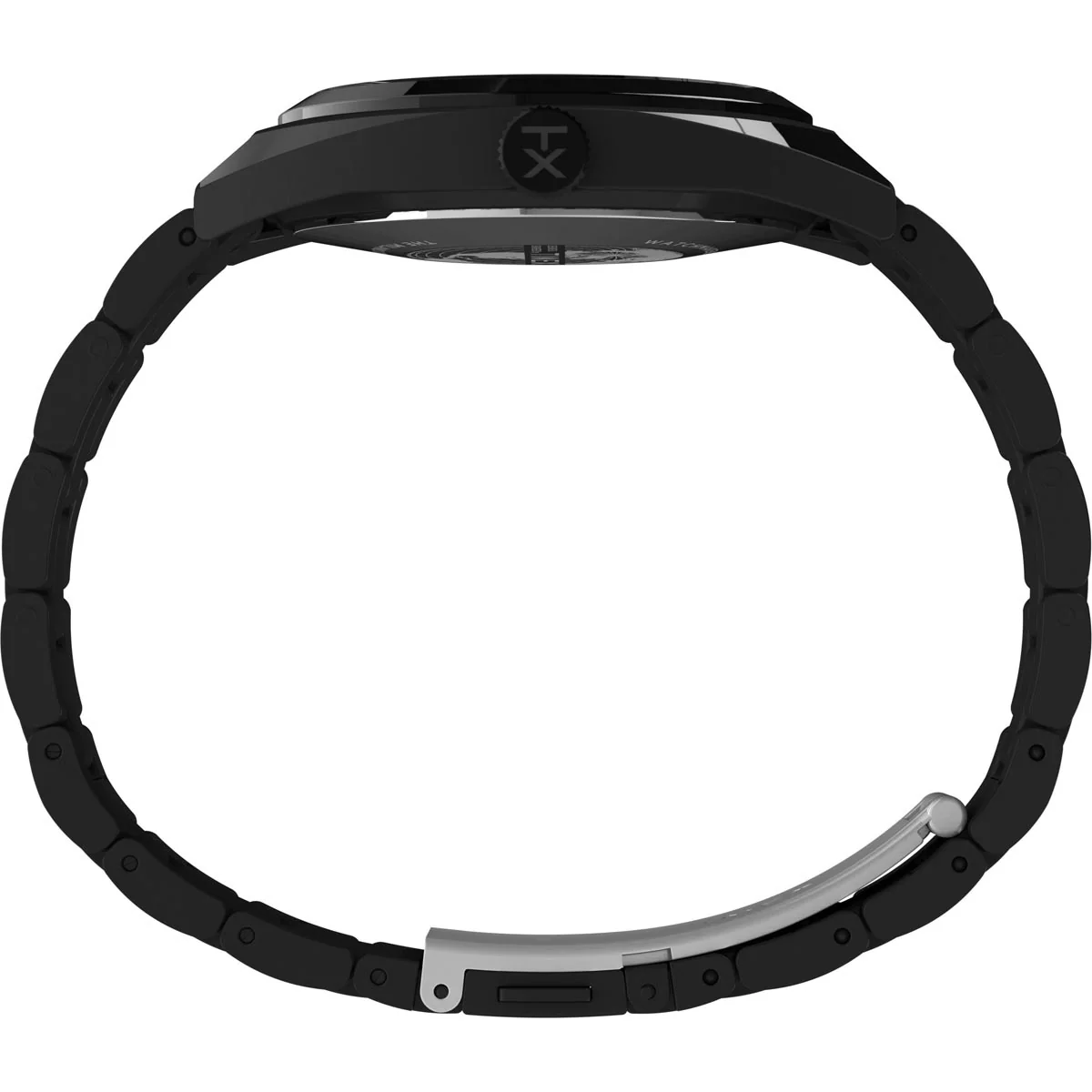 Timex City Collection Men's Quartz Analog Black Dial Other Case Stainless-Steel Function Watch -TW2U15500 - Image 3