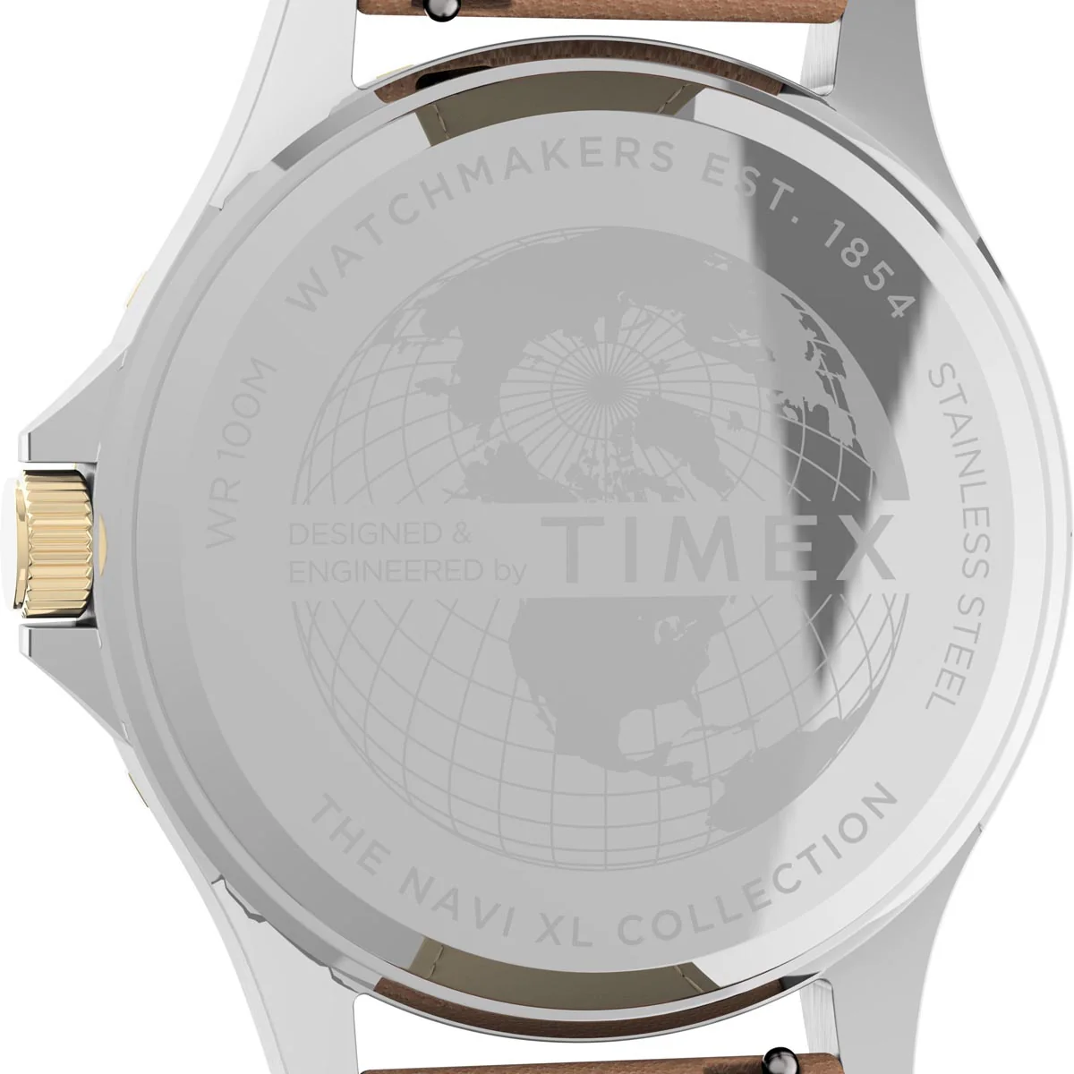 Timex Military Men's Quartz Analog Stainless Steel Dial Round Case Stainless-Steel Function Watch -TW2U55600 - Image 5