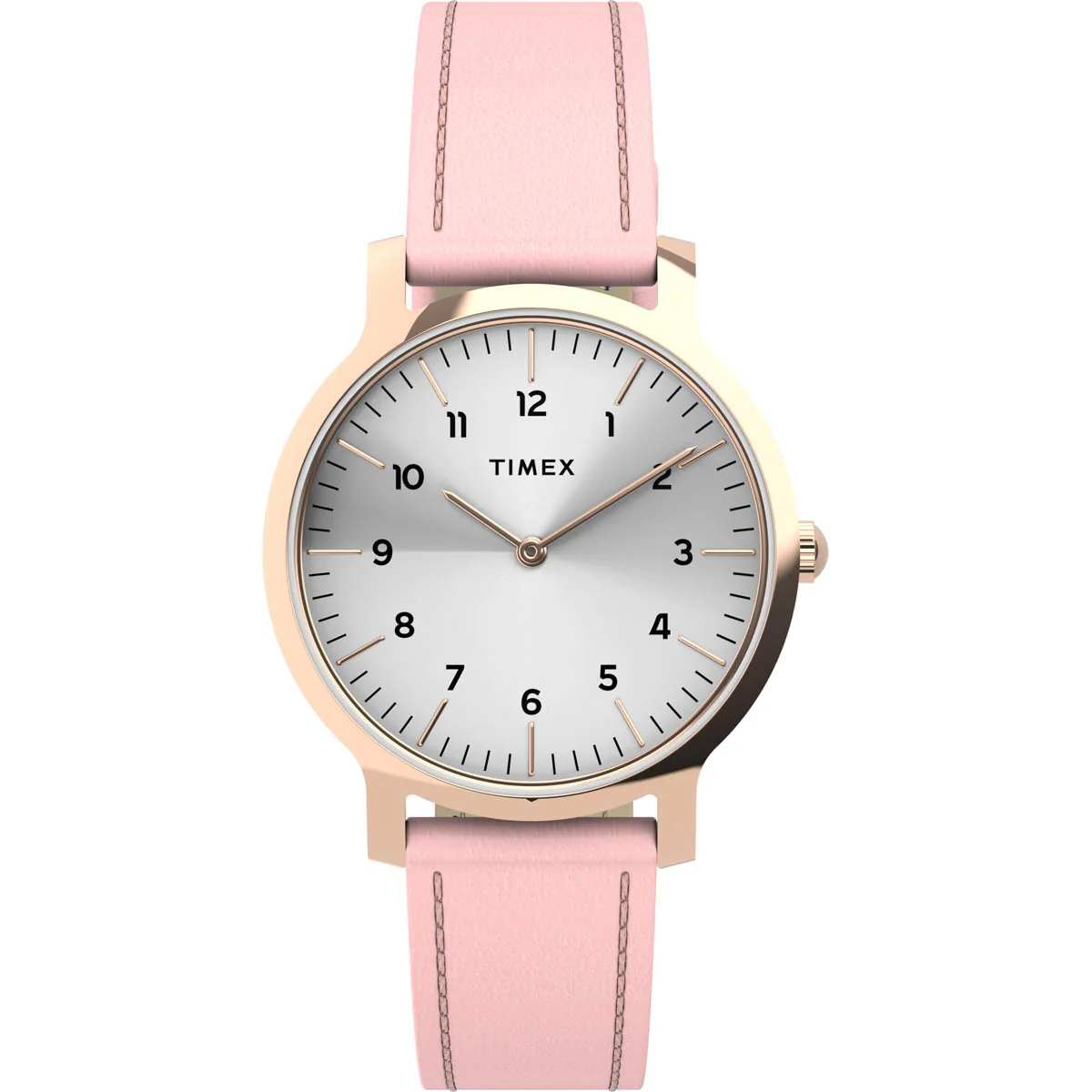 Timex Global Women's Rose Gold-Tone Dial  Case  Function Watch -TW2U22700