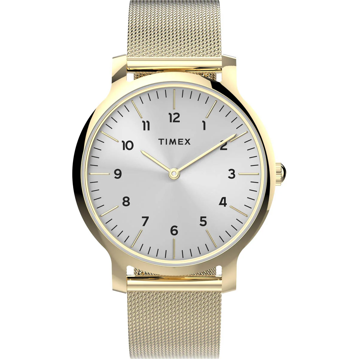 Norway 34mm Stainless Steel Mesh Bracelet Watch