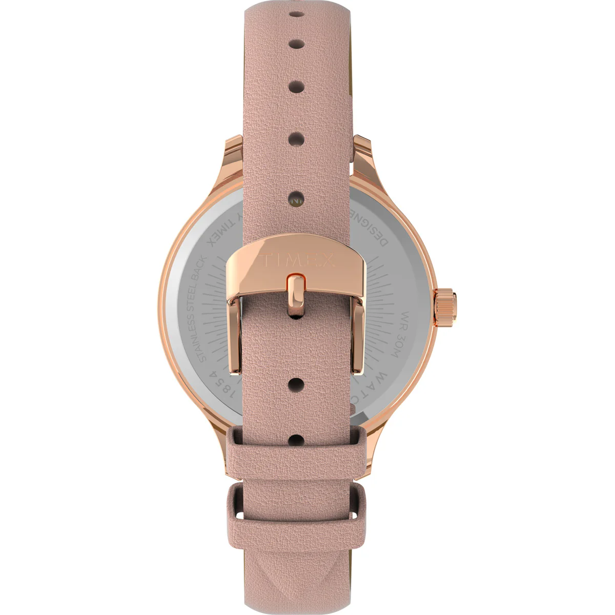Peyton 36mm Leather Strap Watch - Image 2