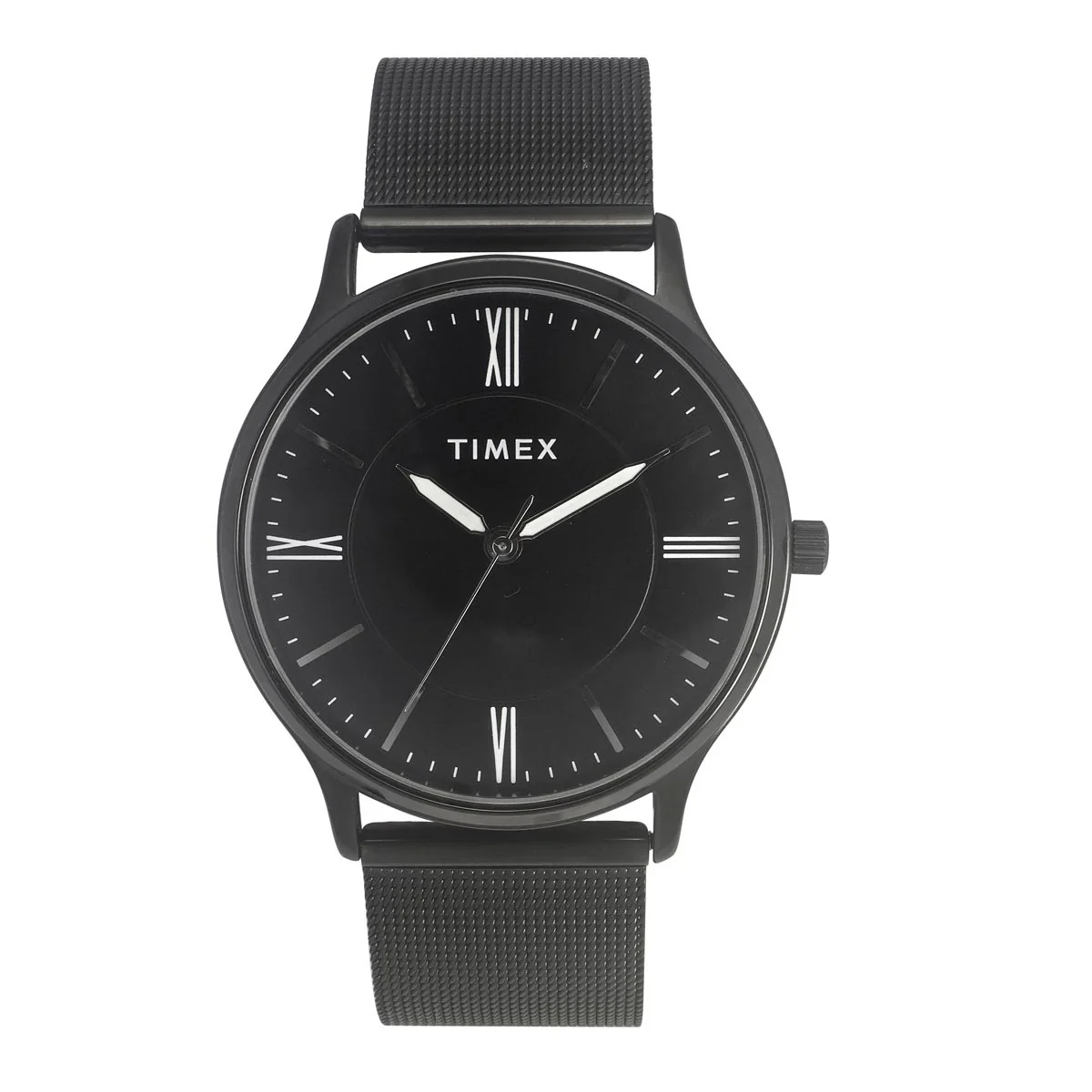 Timex 3 Hands Men Analog Black Dial Coloured Quartz Watch, Round Dial with 30 mm Case width - TWTG105SMU04