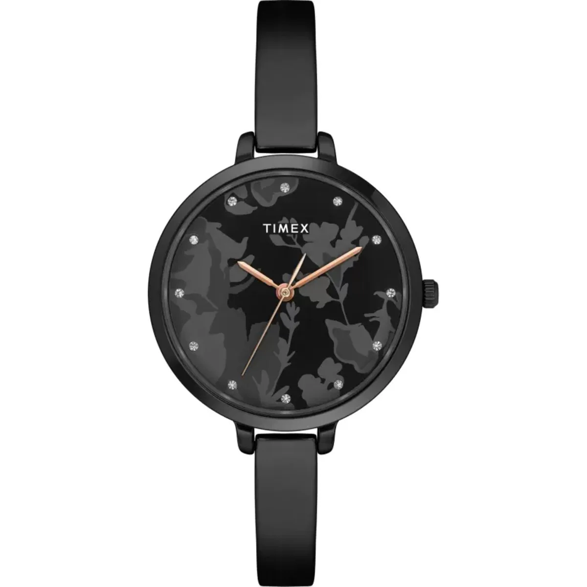 Timex Fashion Women's Grey Dial Round Case 3 Hands Function Watch -TWEL128SMU03