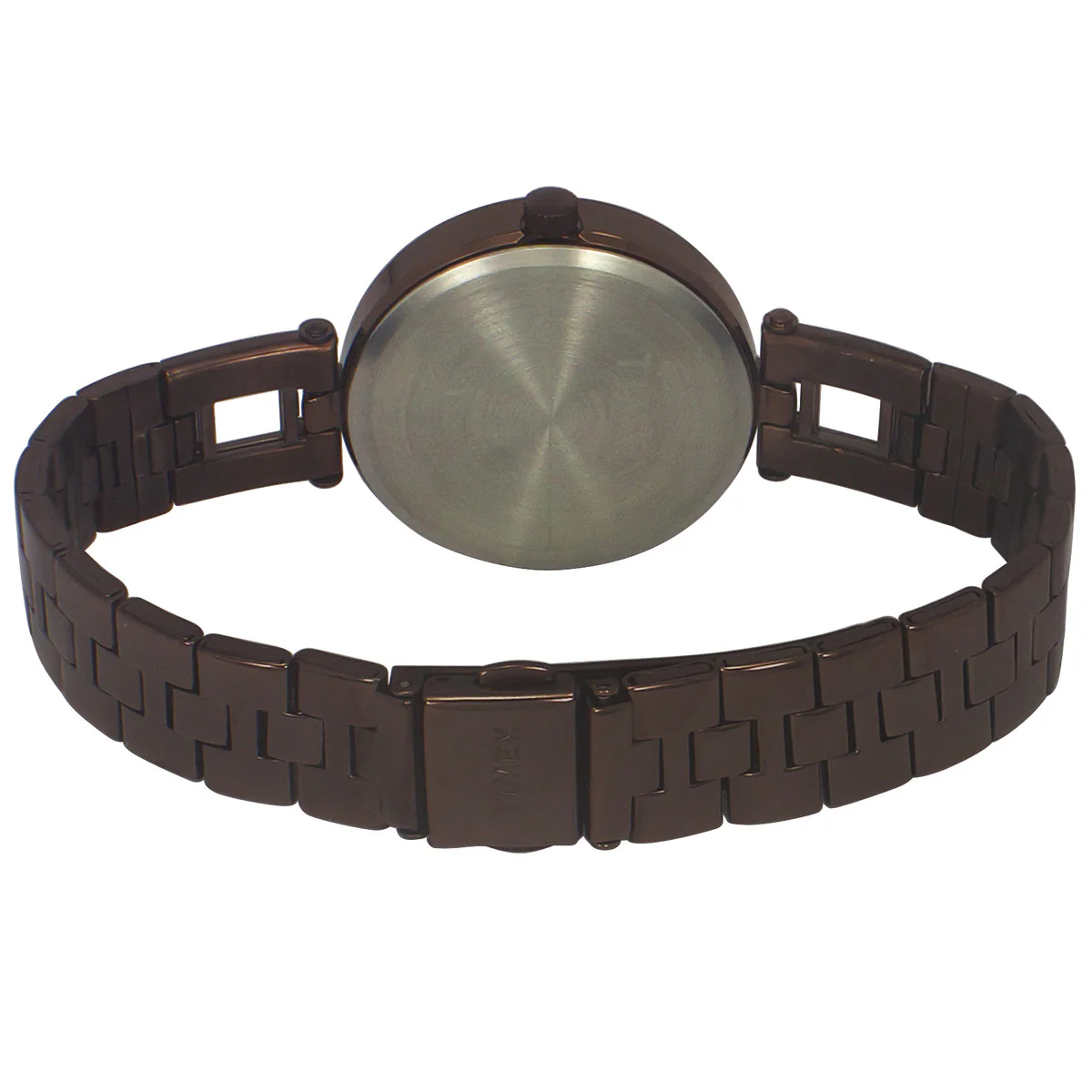 Timex Fashion Women's Brown Dial Round Case Day Date Function Watch -TWEL16603 - Image 3