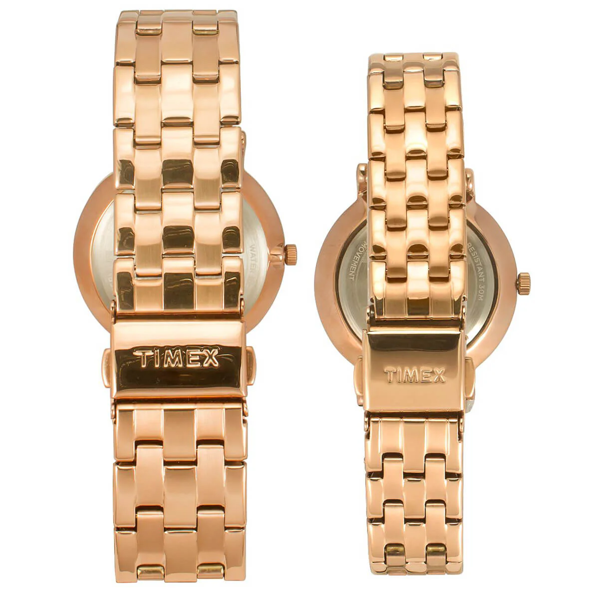 Timex Empera Pairs Silver Dial Round Case 10 Year Battery Life Date Function Watch -TW00PR281 - Image 4