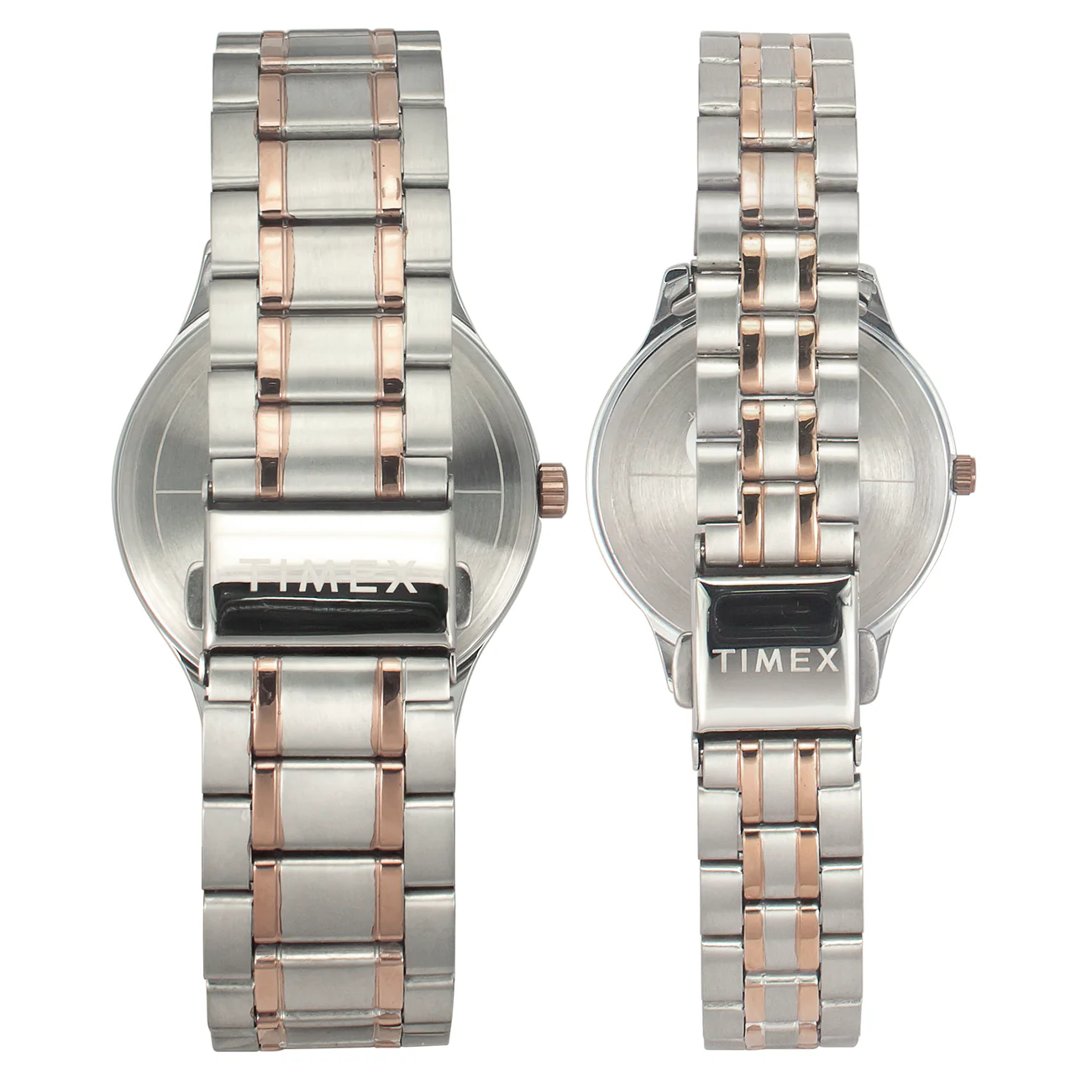 Timex Empera Pairs Silver Dial Round Case Day-Date  3 Hands Function Watch -TW00PR285 - Image 6