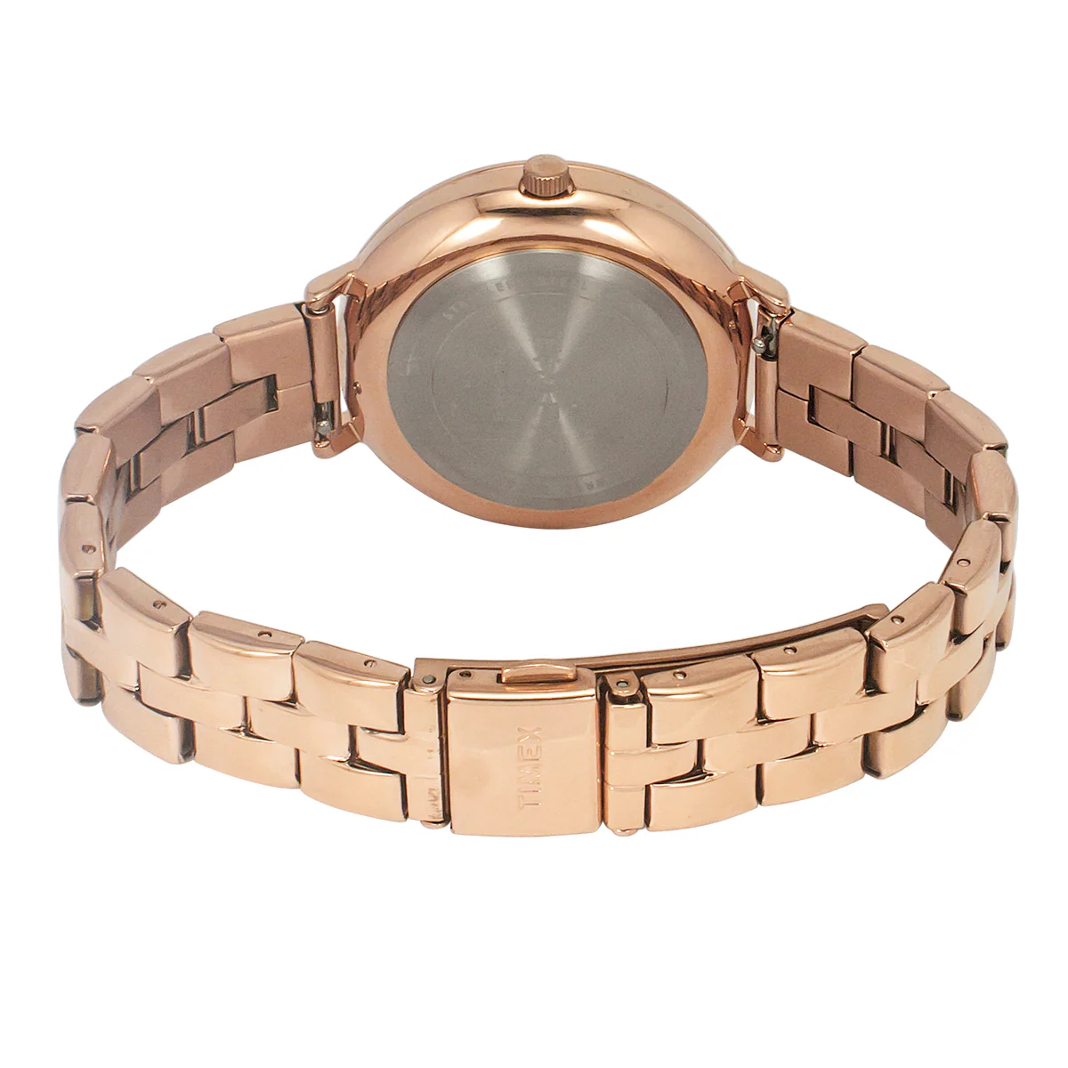 Timex Fashion Women's Silver Dial Round Case 3 Hands Function Watch -TWEL14708 - Image 4