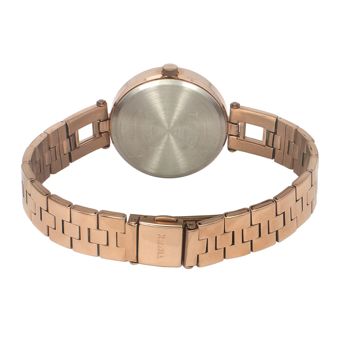 Timex Fashion Women's White Dial Round Case Day Date Function Watch -TWEL16602 - Image 3
