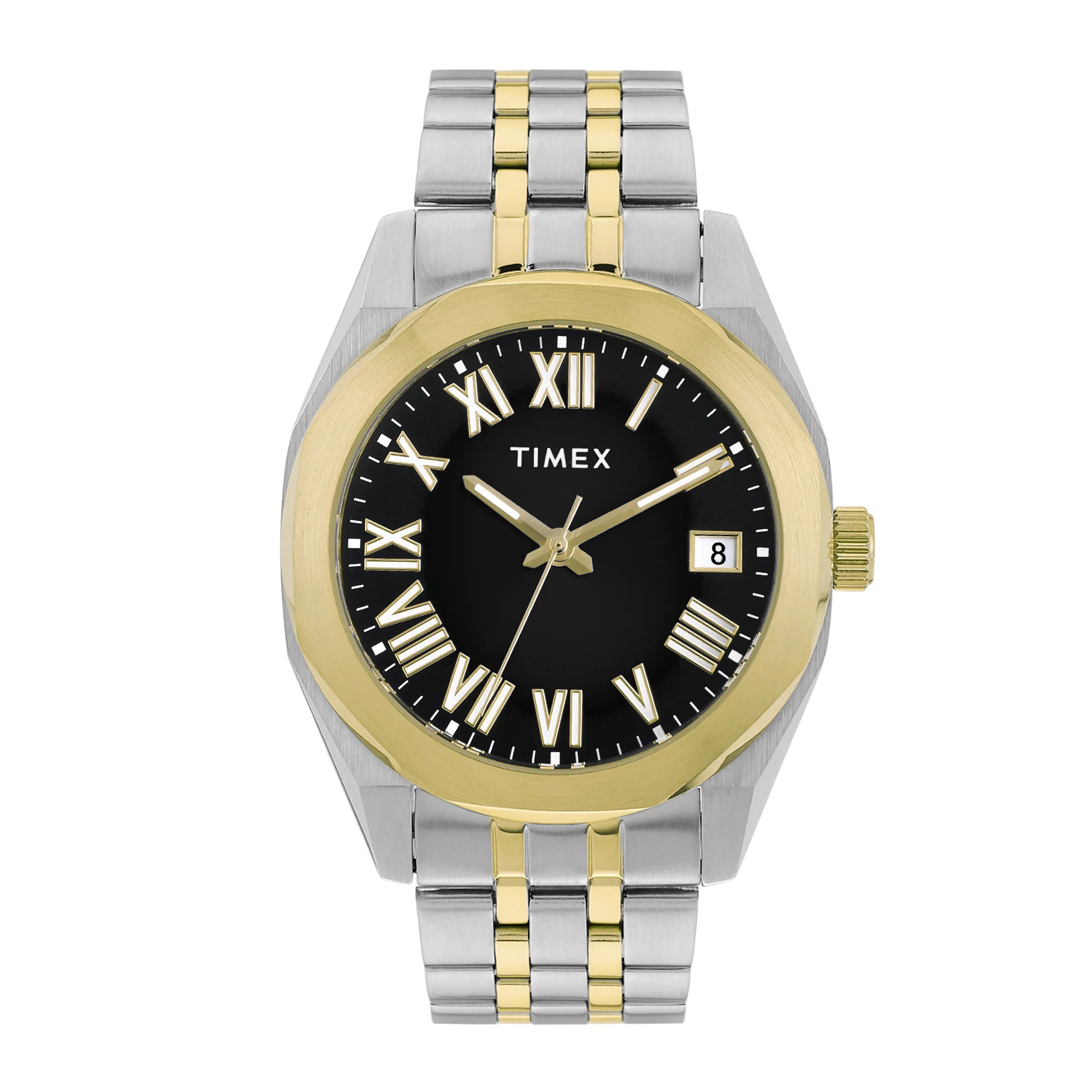 Timex Black Round Dial Analog Men's Watch - TWEG296SMU04