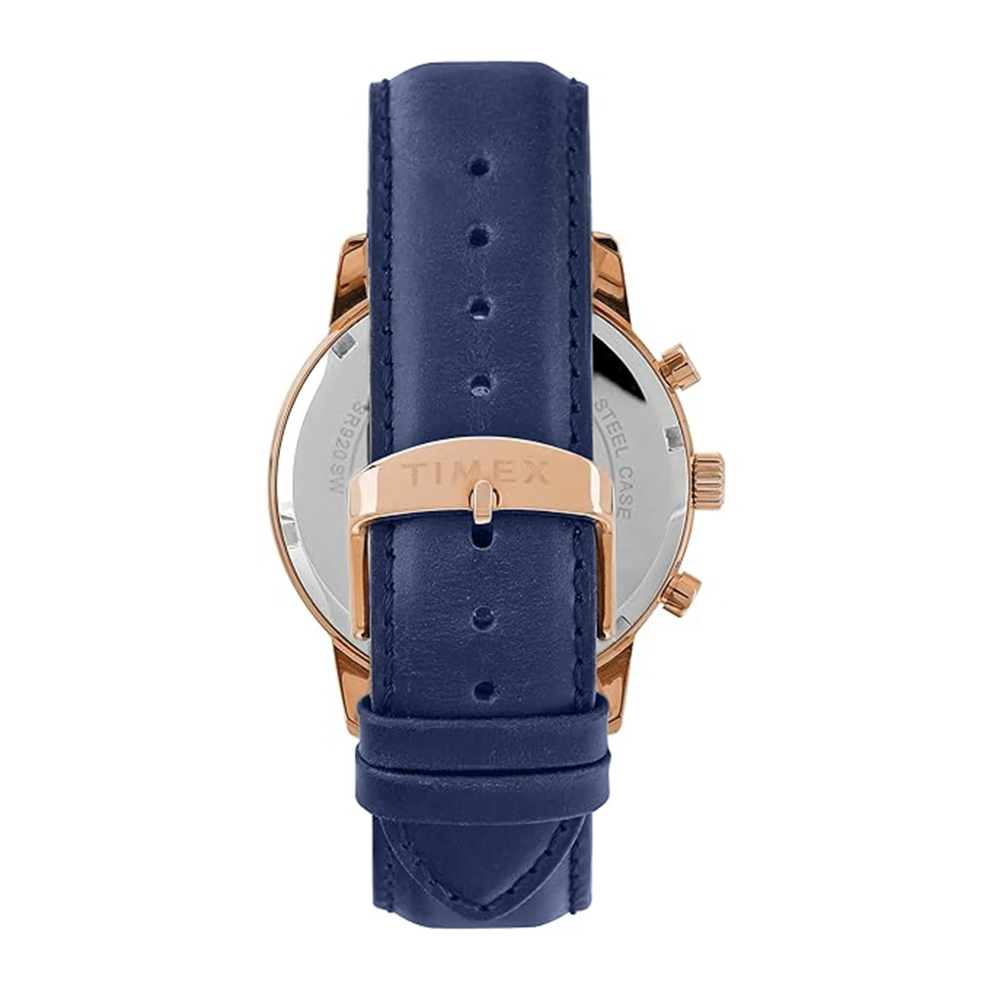 Timex Blue Round Dial Analog Chronograph Men's Watch - TWEG294SMU03 - Image 4