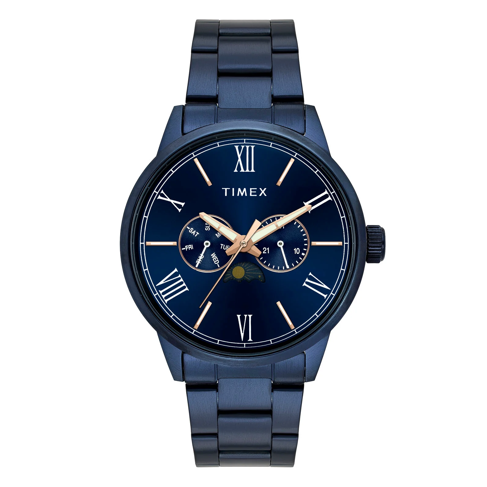 TIMEX Blue Round Dial Analog Men's Watch - TWEG19946