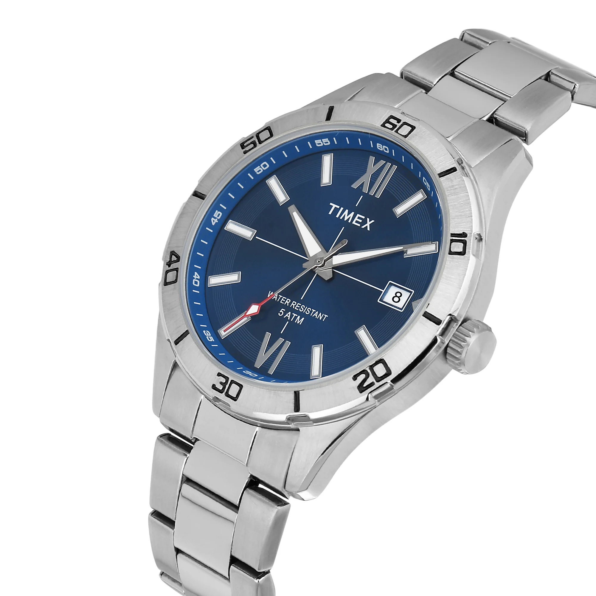 Timex Blue Round Dial Analog Men's Watch - TWEG295SMU05 - Image 2