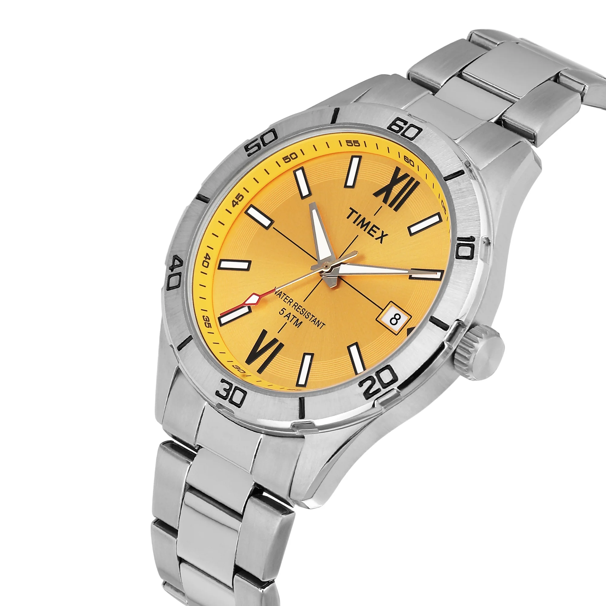 Timex Chrome Round Dial Analog Men's Watch - TWEG295SMU03 - Image 2