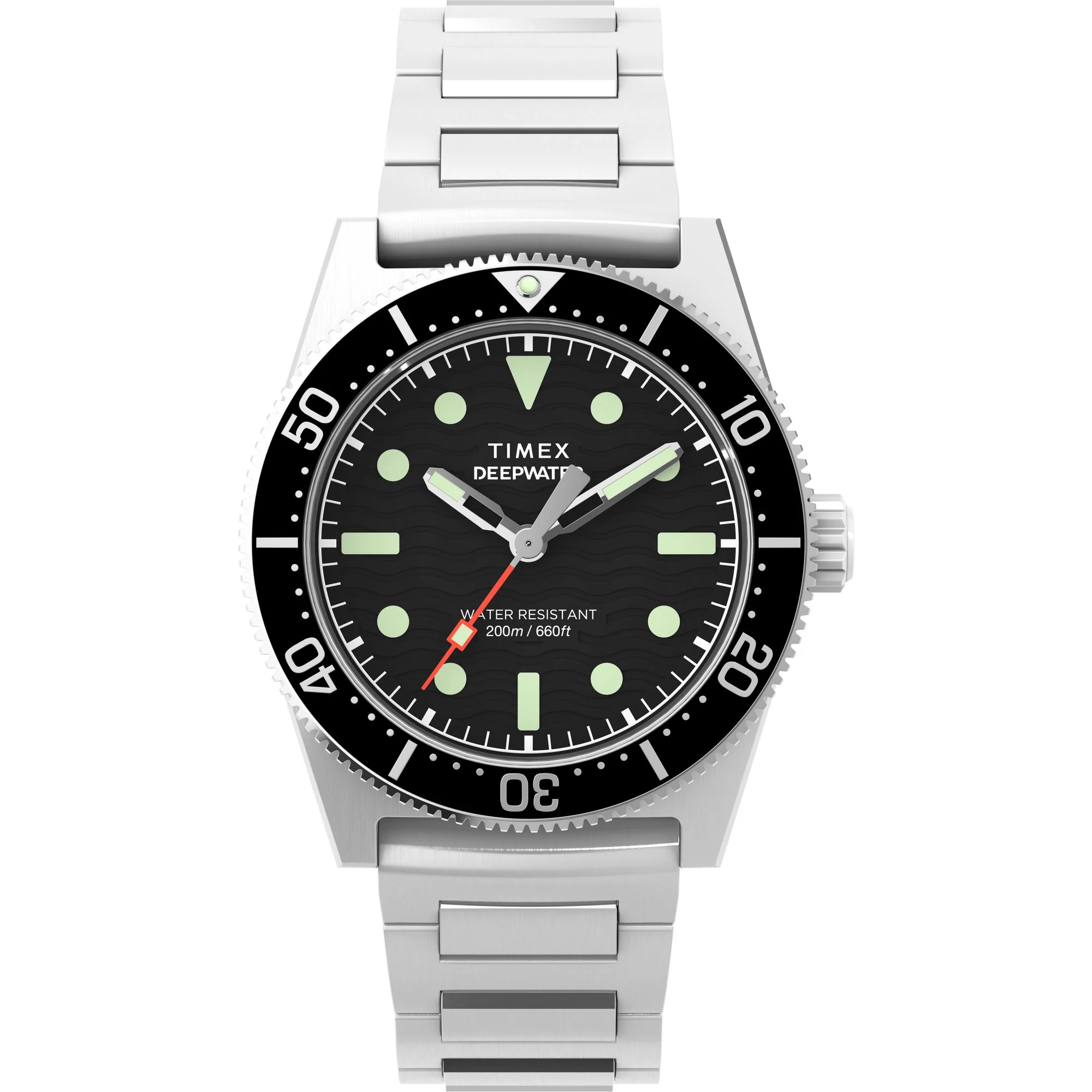 TIMEX Deep Water Men Black Round Dial Analog Watch - TW2W95200UJ