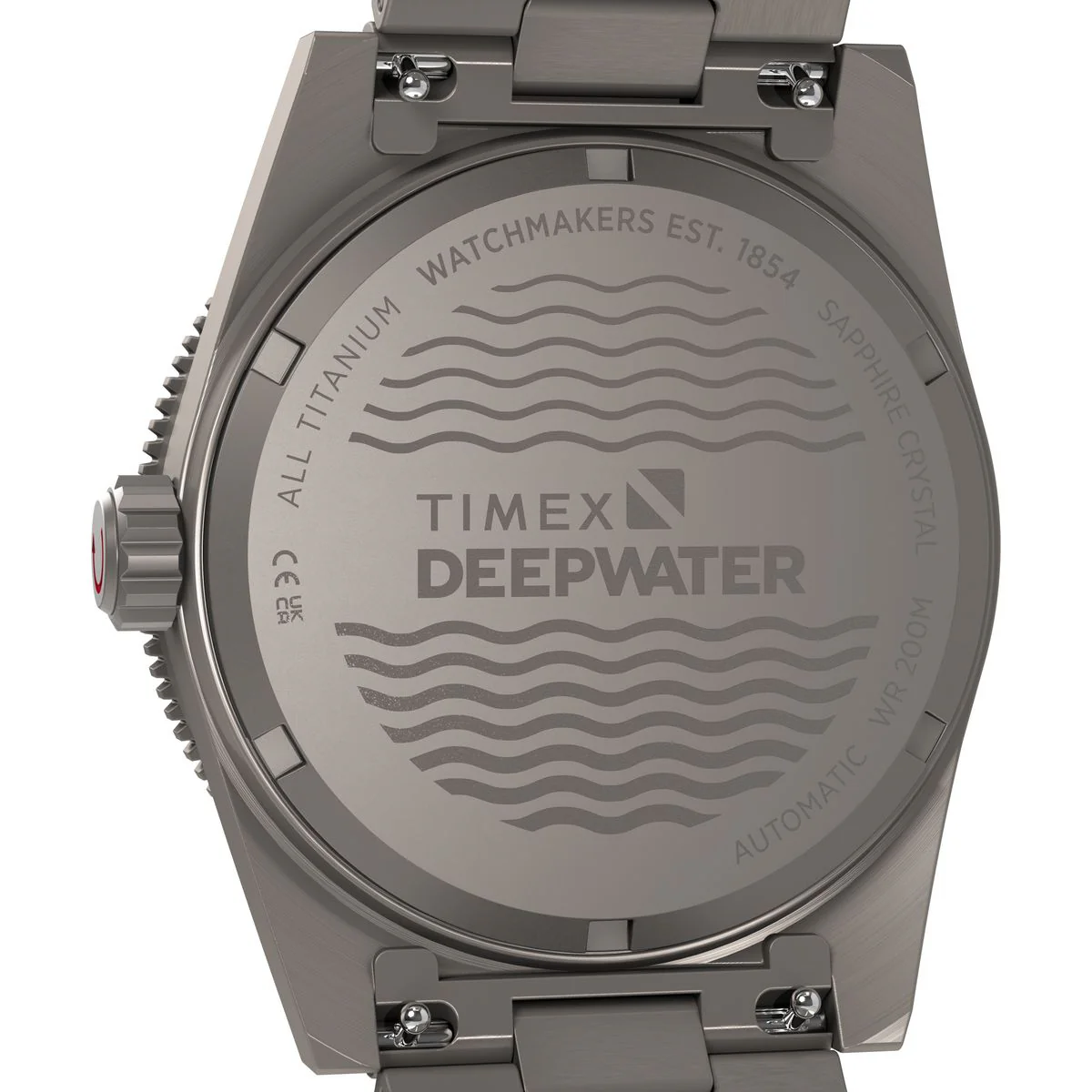 Timex Deepwater Round 41mm Black Dial Mechanical Automatic Men Watch - TW2Y64400UJ - Image 4