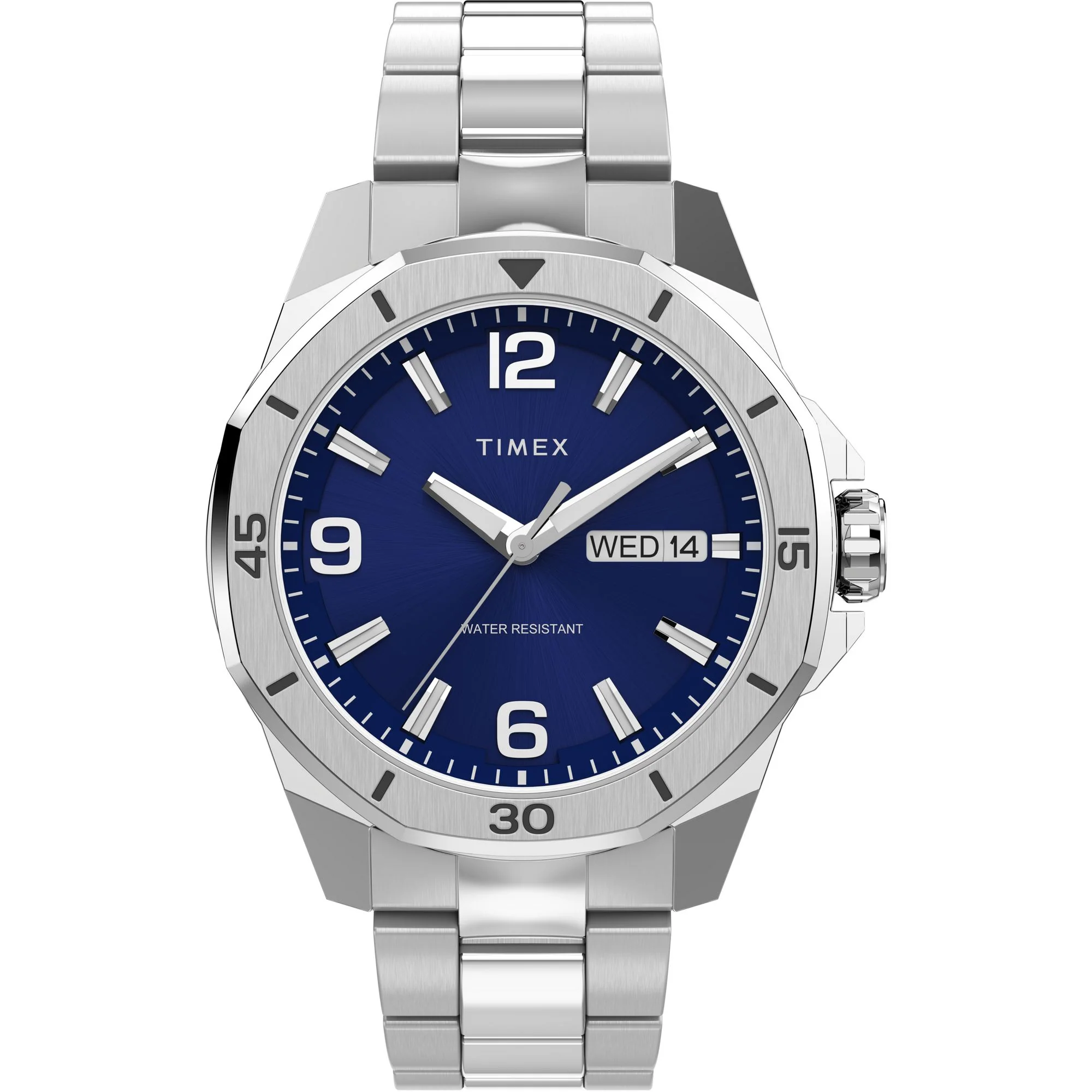 Timex Essex Round 46mm Black Dial Analog Men Watch - TW2W79500UJ