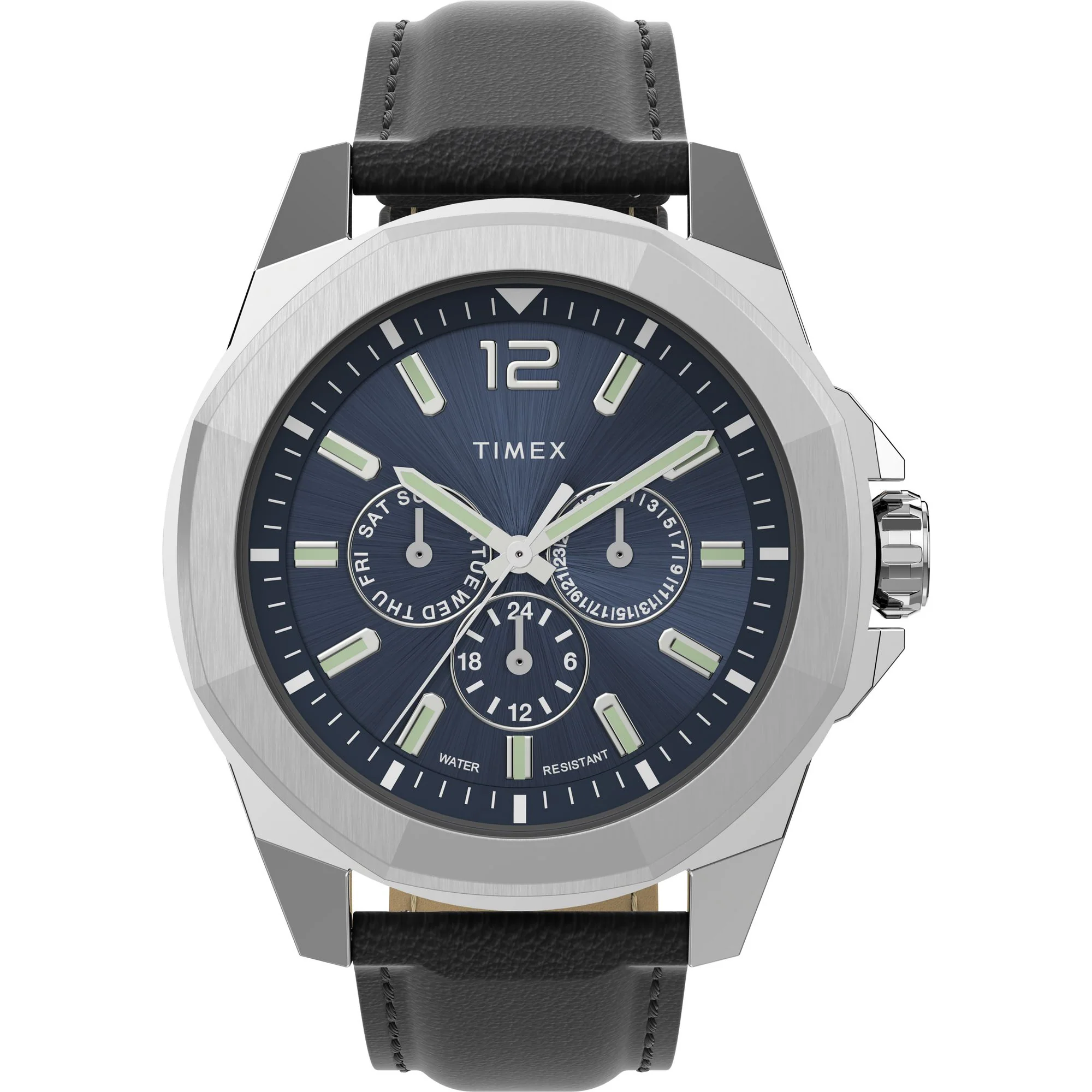 Timex Essex Round 44mm Blue Dial Analog Men Watch - TW2V43200UJ
