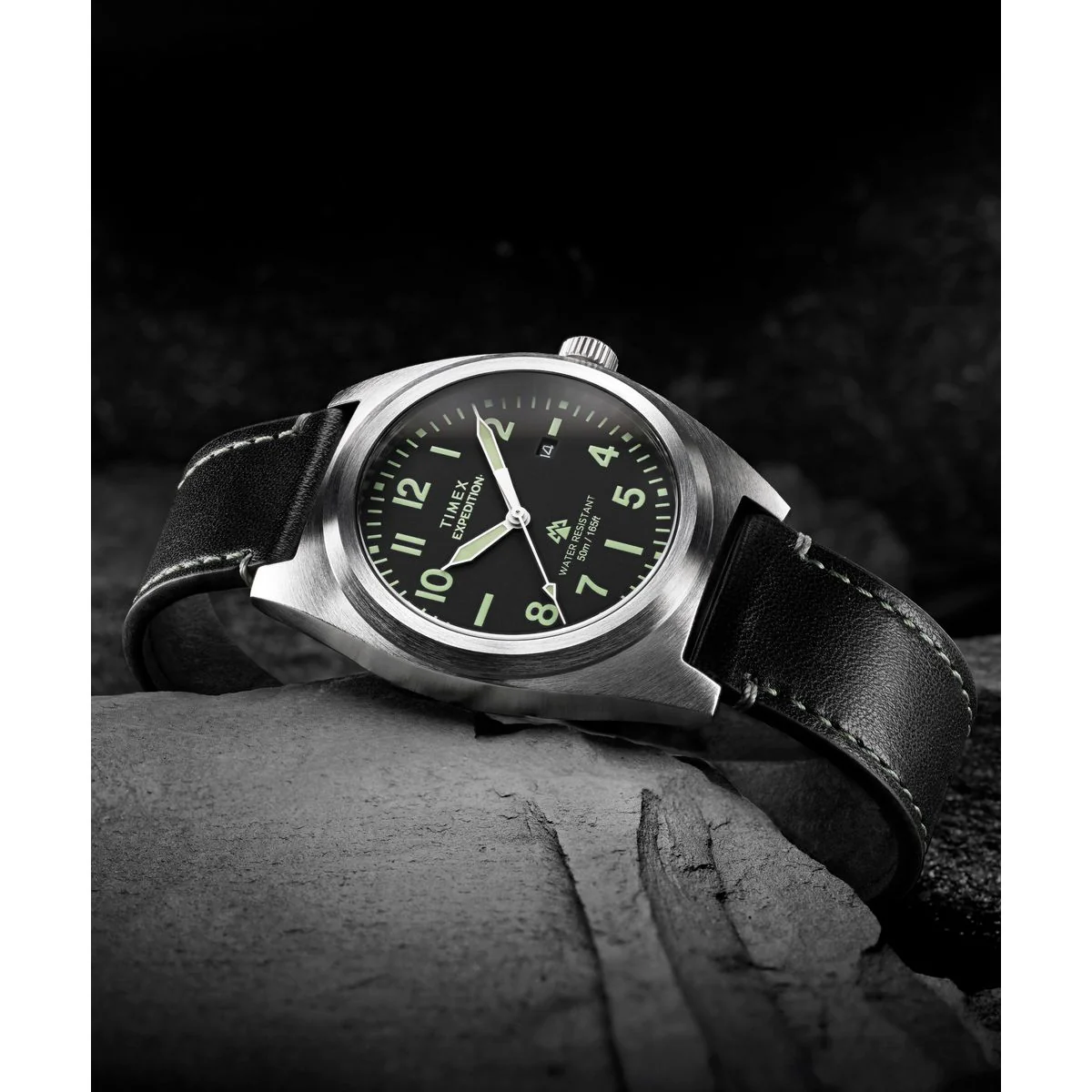 Timex Expedition Tonneau 39mm Black Dial Analog Men Watch - TW2Y30700UJ - Image 2