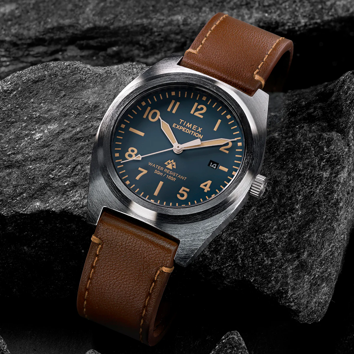 Timex Expedition Tonneau 39mm Blue Dial Analog Men Watch - TW2Y30600UJ - Image 2