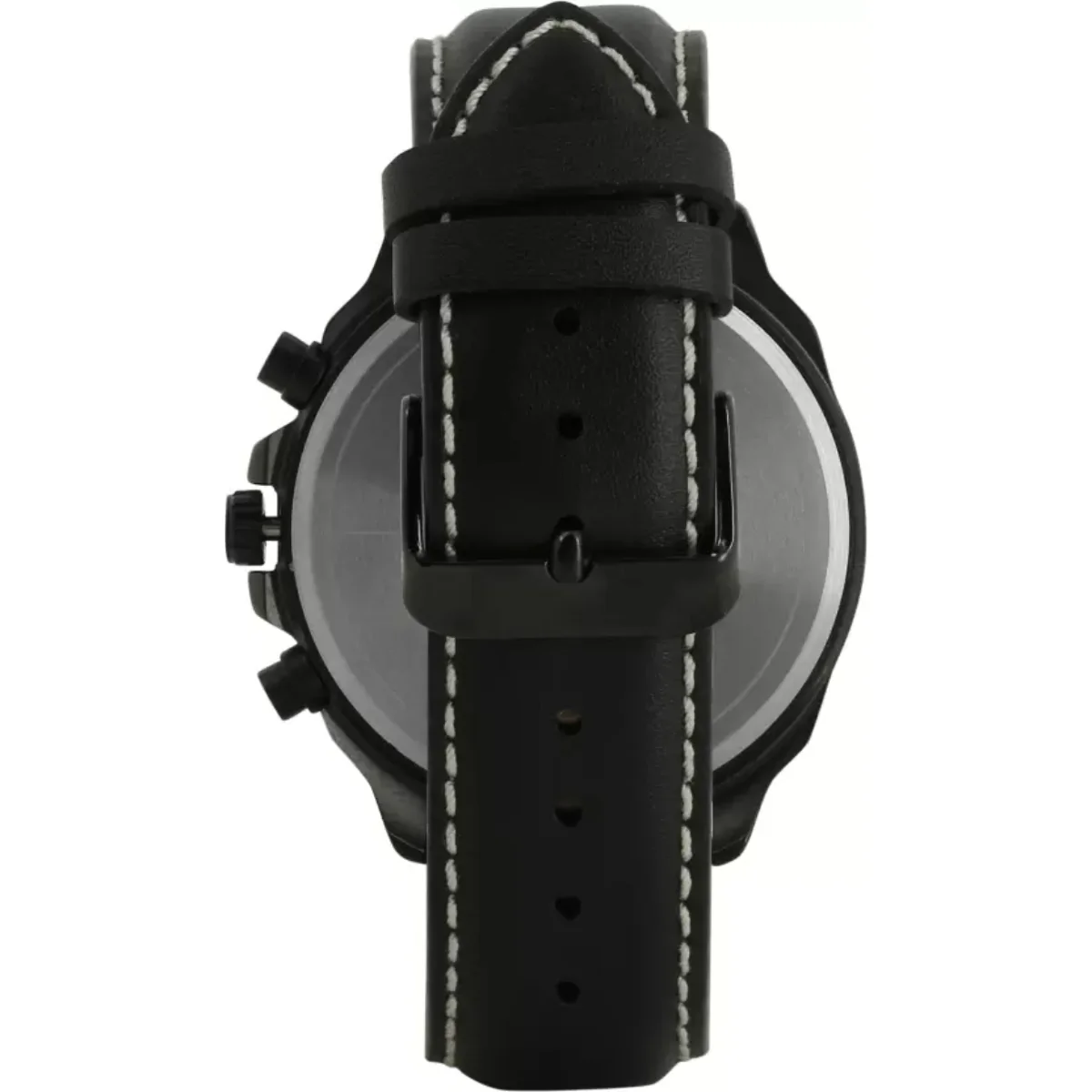 Timex Fashion Collection Premium Quality Multifunction Men Analog Black Dial Coloured Quartz Watch, Round Dial with 46mm Case width - TWHG34SMU01 - Image 3