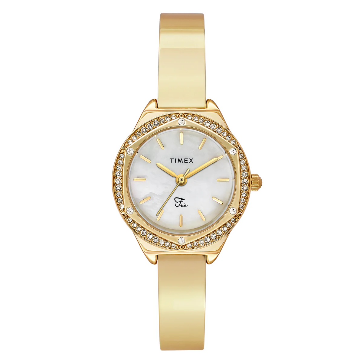 TIMEX Fria White Round Dial Analog Women's Watch - TWEL24202