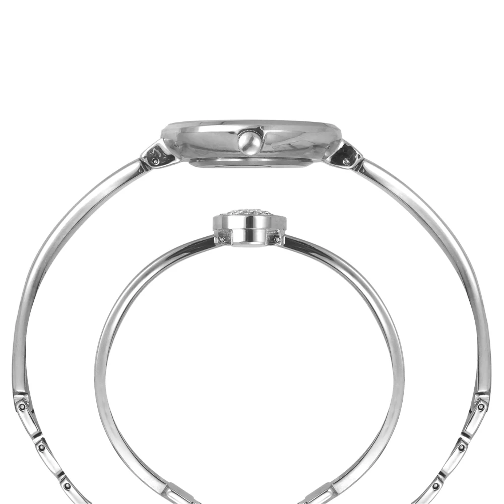 Timex Fria Women Pink Round Dial Analog Watch with Bracelet- TWEL18500 - Image 3