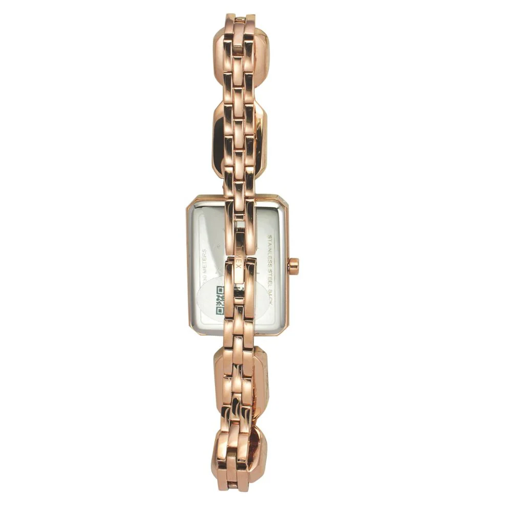 Timex Fria Women Blue Rectangular Analog Watch - TWEL16902 - Image 4
