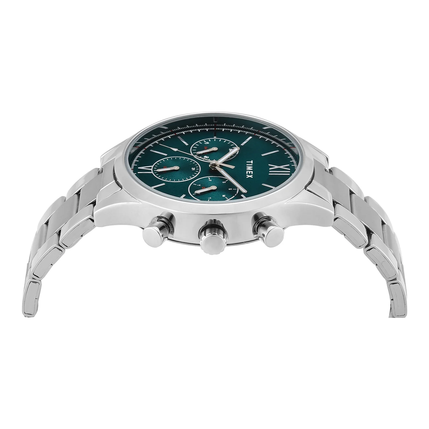 TIMEX Green Round Dial Analog Men's Watch - TW000T319 - Image 5