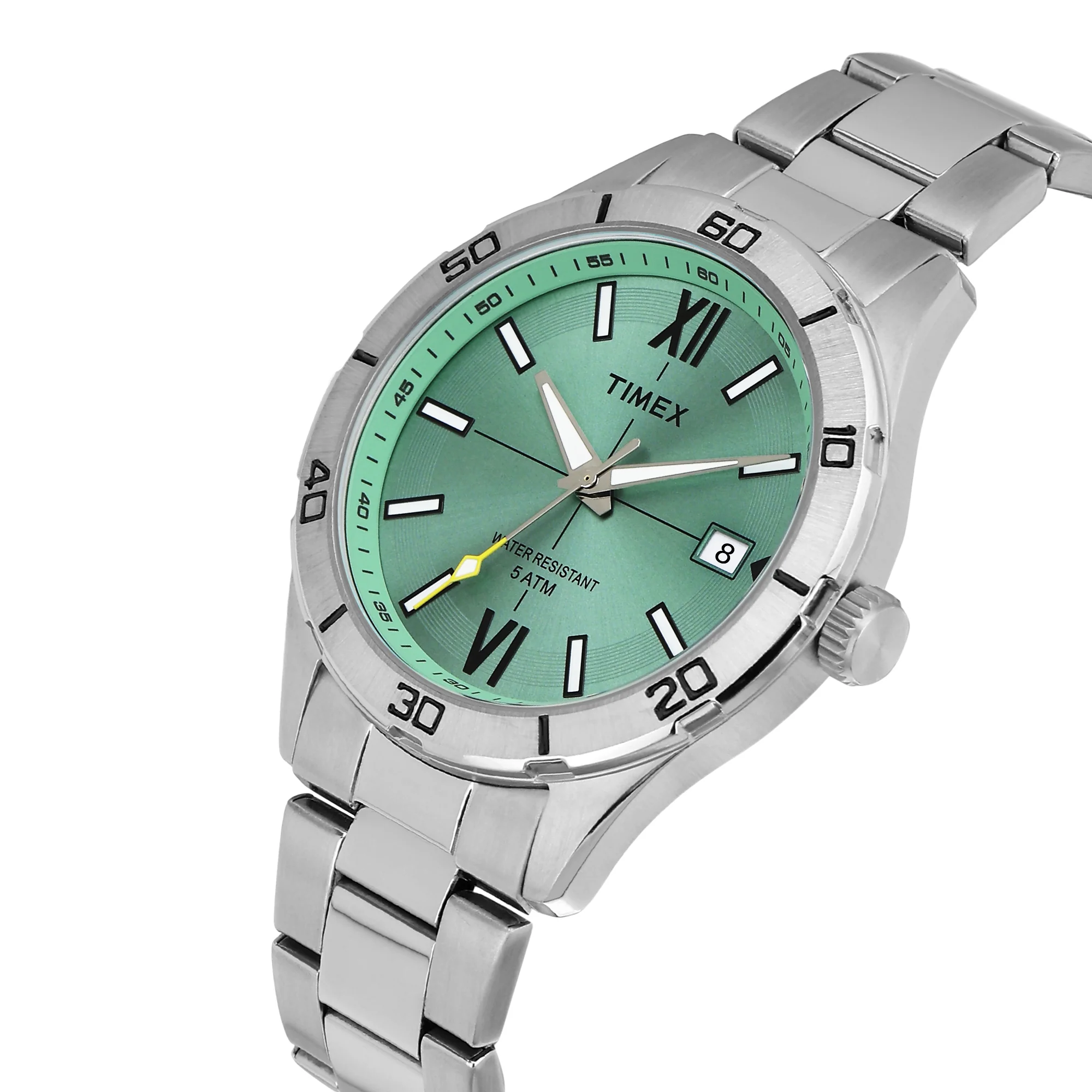 Timex Green Round Dial Analog Men's Watch - TWEG295SMU01 - Image 2