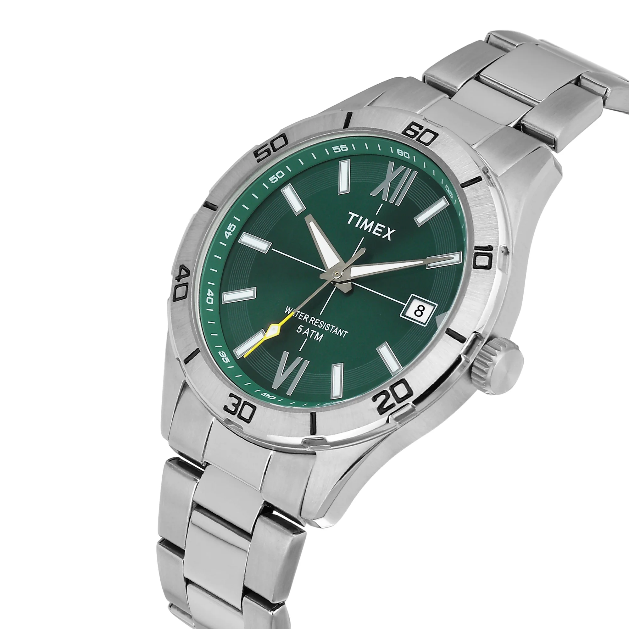 Timex Green Round Dial Analog Men's Watch - TWEG295SMU04 - Image 2