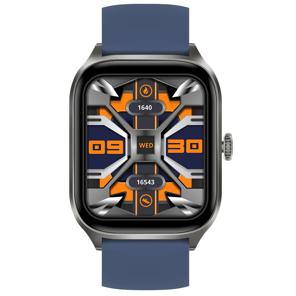 Timex IConnect Calling Smartwatch Elegant 2.01 inches (5.10 cm) Screen with Smart Notifications|Bluetooth Calling|AI Voice Assist- TWIXW501T