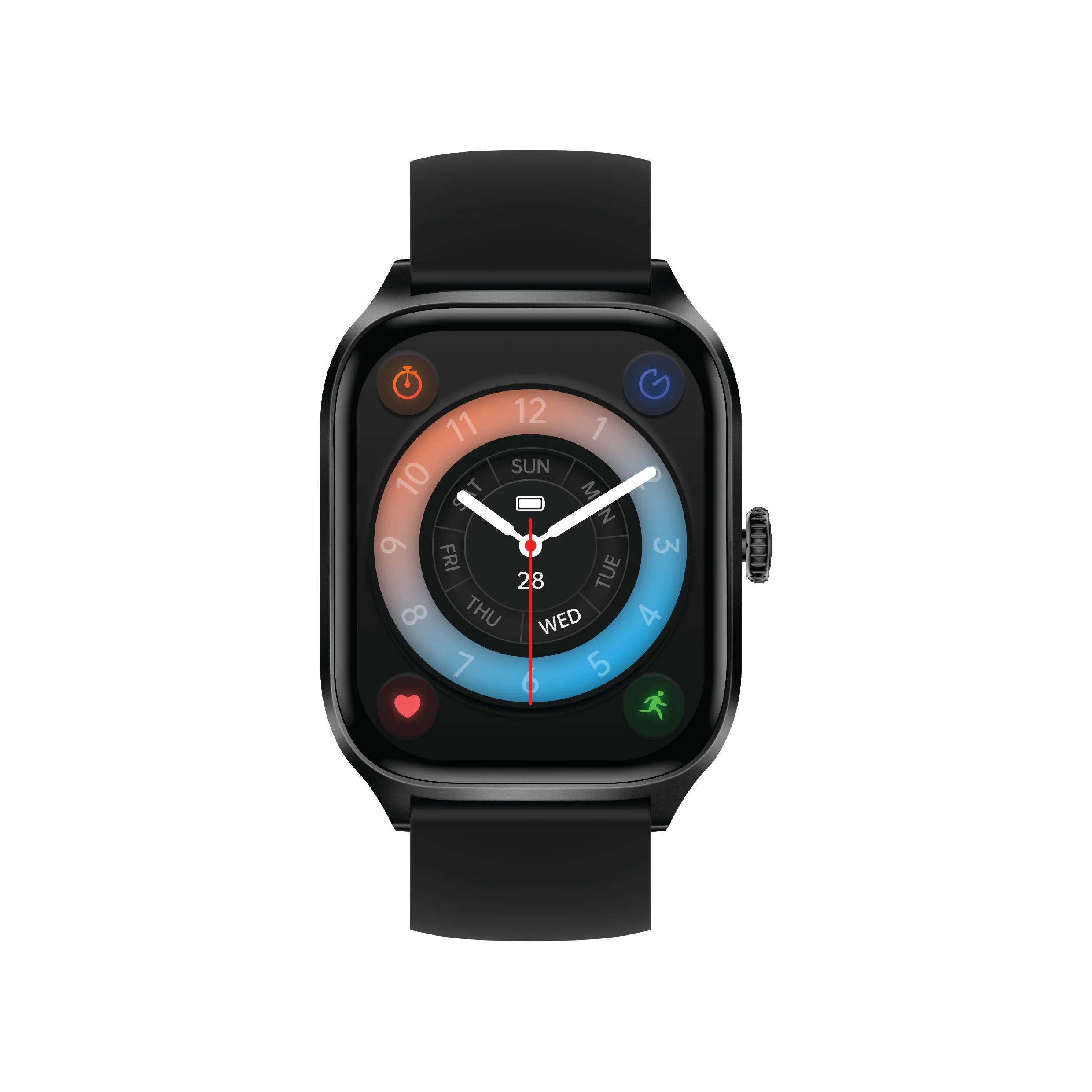 Timex iConnect Calling Max 2.01(5.1cm) Display with Functional Crown and BT Calling Smartwatch For Unisex - TWIXW1300T