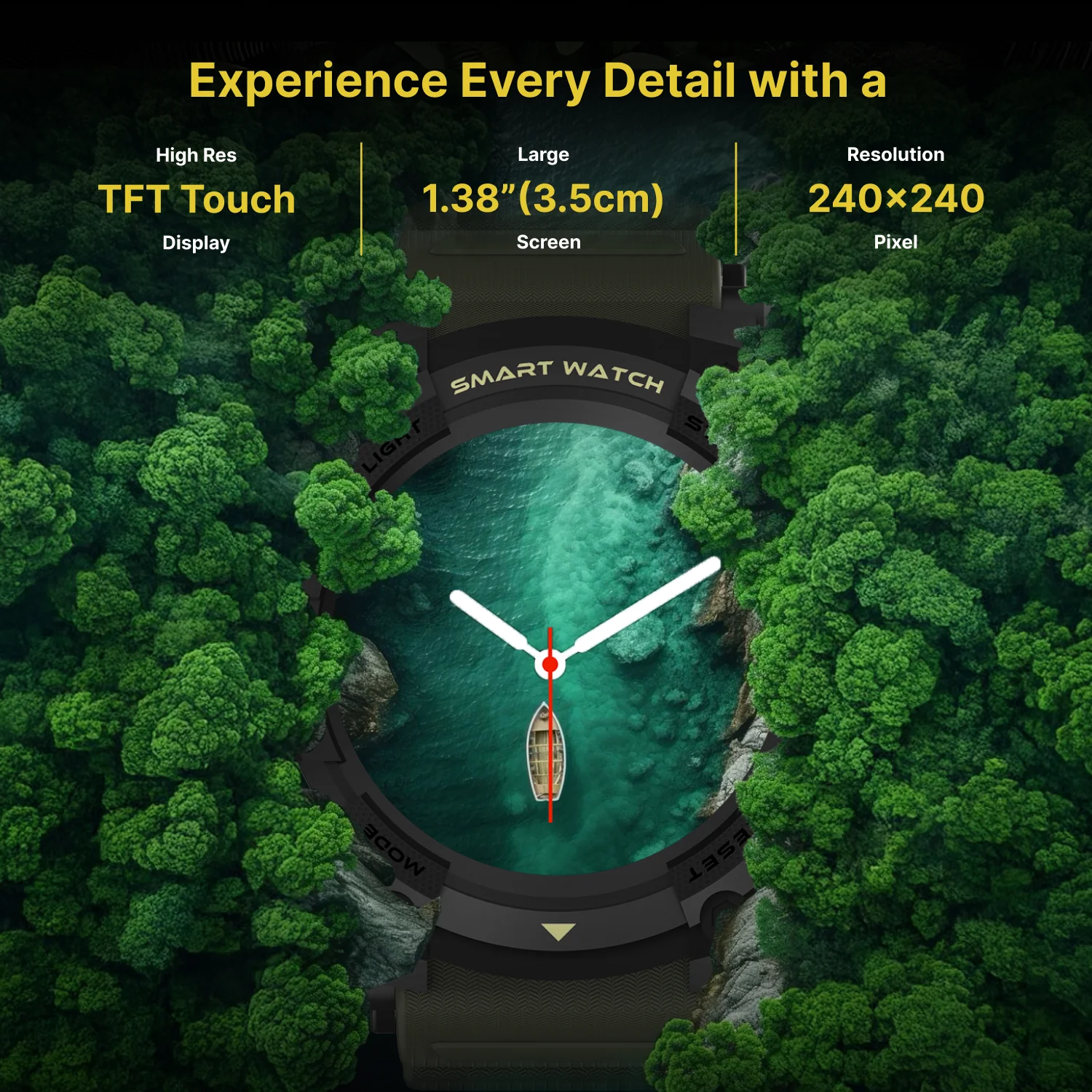 Timex iConnect Go 1.38 inches (3.50 cm) Display with Functional Crown and BT Calling Smartwatch For Unisex - TWIXW801T - Image 11