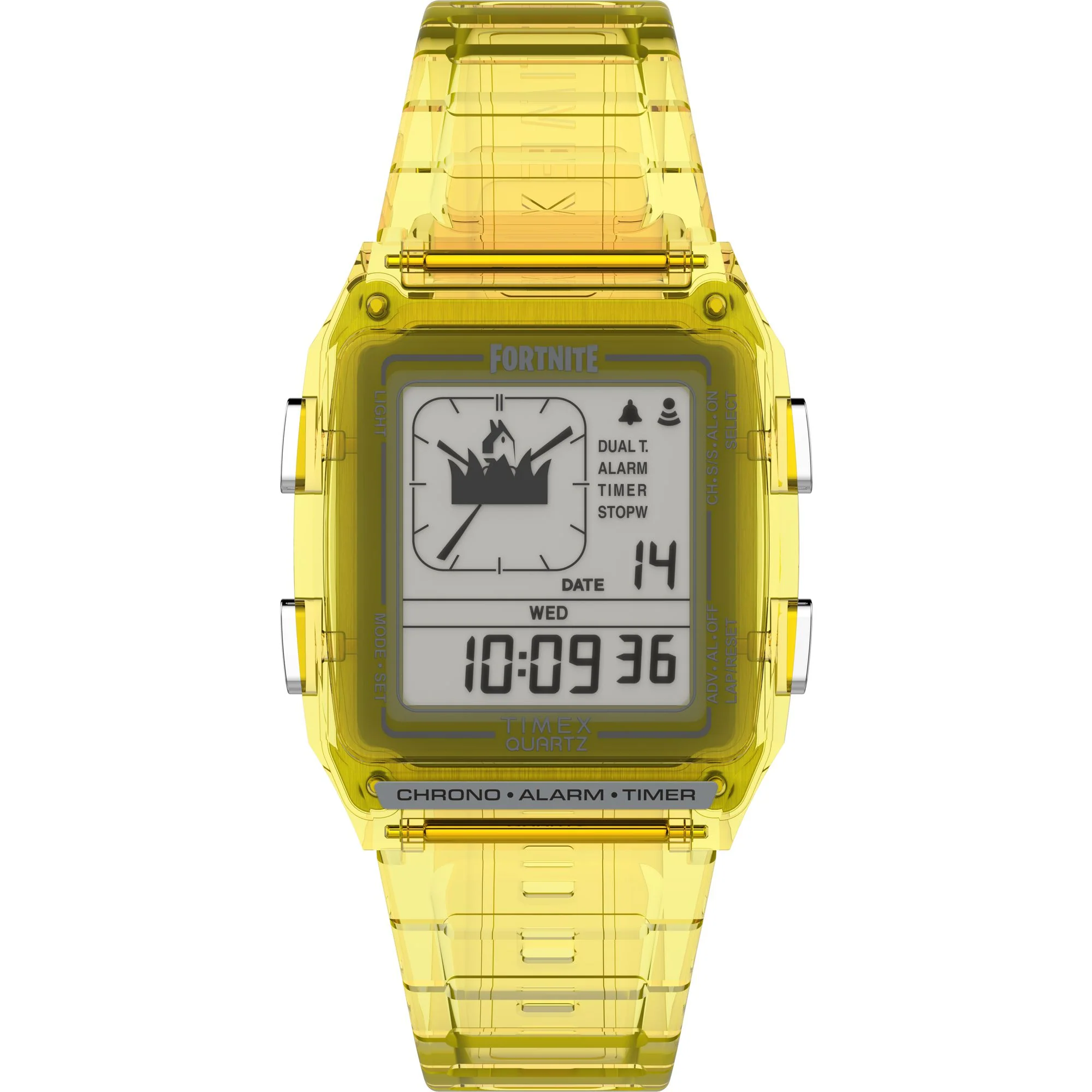 Q Timex LCA x Fortnite 35mm Resin Strap Watch - TW2W96600X6