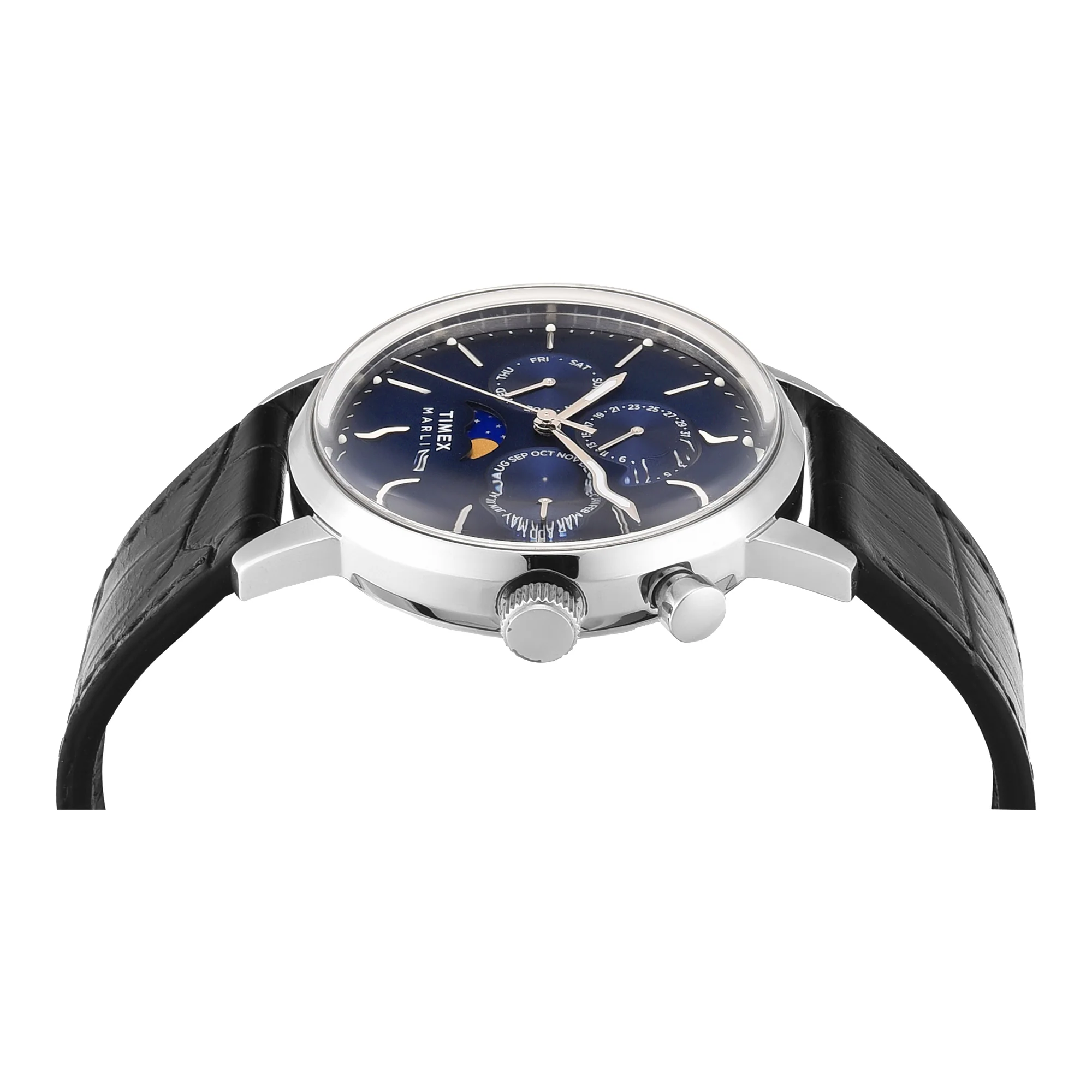 TIMEX Marlin Blue Round Dial Analog Men Watch - TWEG26803 - Image 4