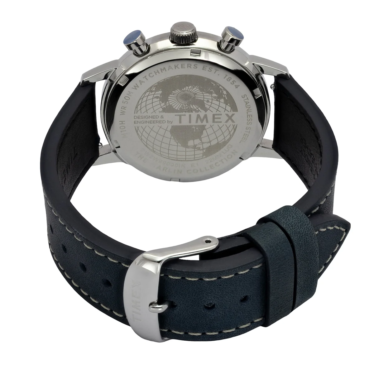TIMEX Marlin Blue Round Dial Analog Men's Watch - TW2W99000IK - Image 4