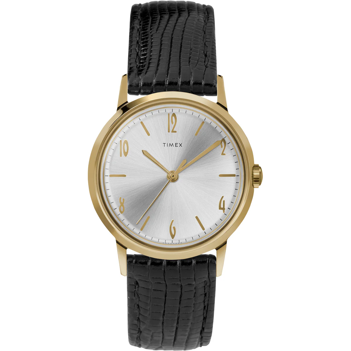 Timex 3 Hands Men's Analog Silver Dial Coloured Quartz Watch, Round Dial with 34 mm Case width - TW2T18400U9