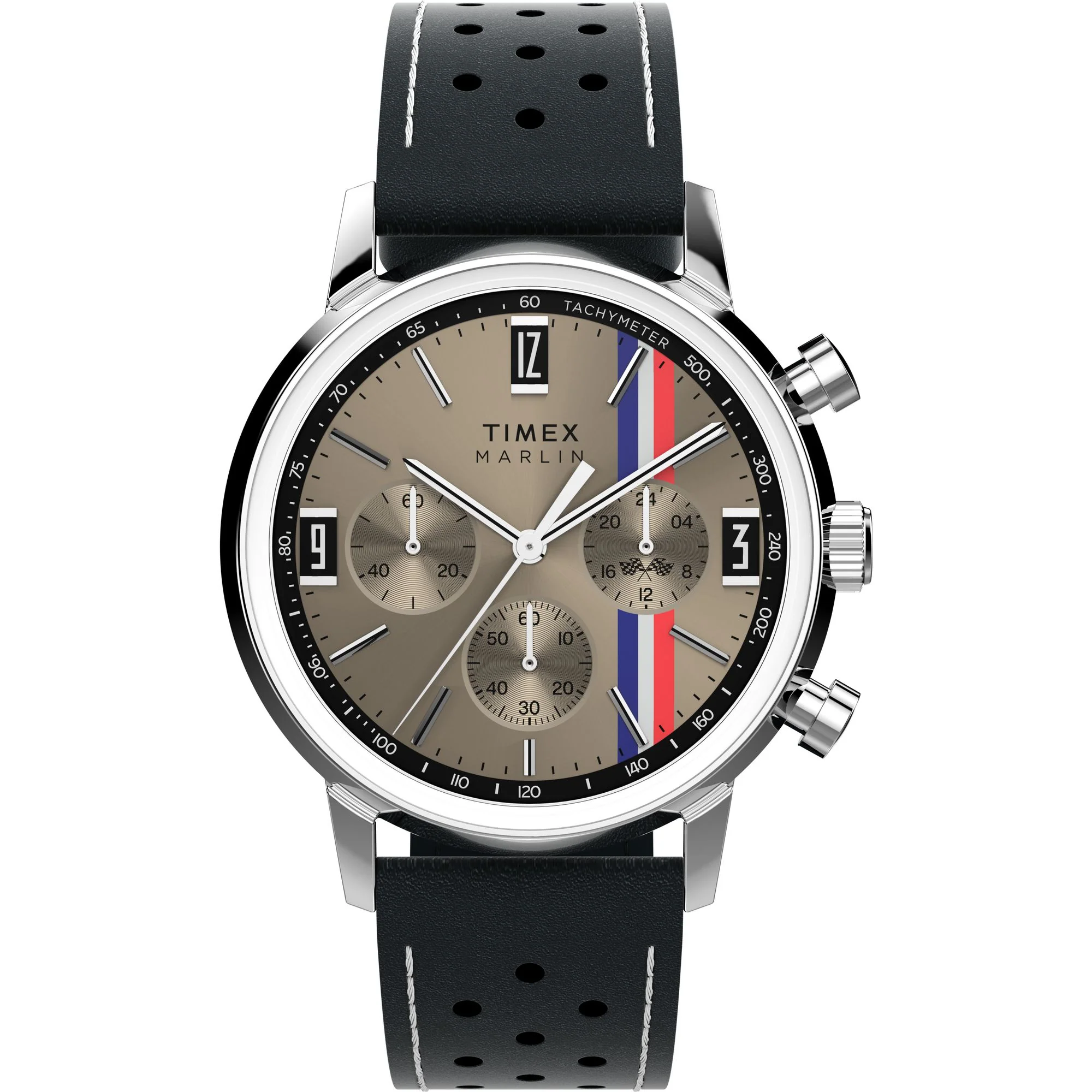 Timex Marlin Tan Round Dial Analog Men's Watch - TW2W98900UJ