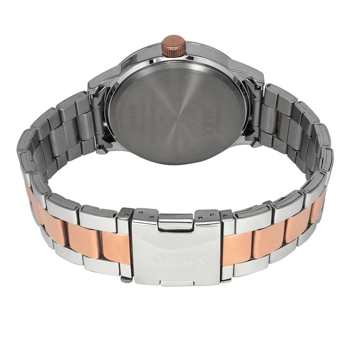 Timex Men Analog Black Round Brass Dial Watch- TWEG19919 - Image 5