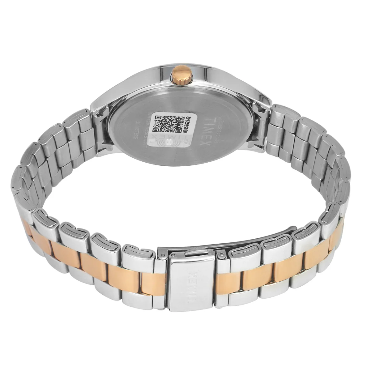 Timex Men Analog Silver Round Brass Dial Watch- TWEG18423 - Image 5