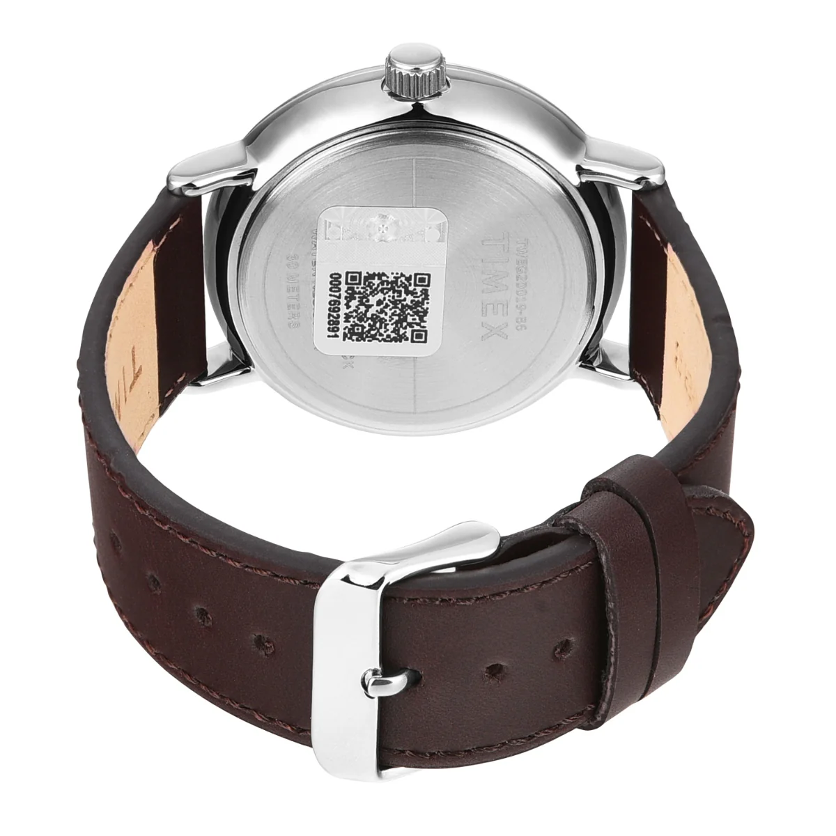 Timex Men Analog Silver Round Brass Dial Watch- TWEG20019 - Image 4