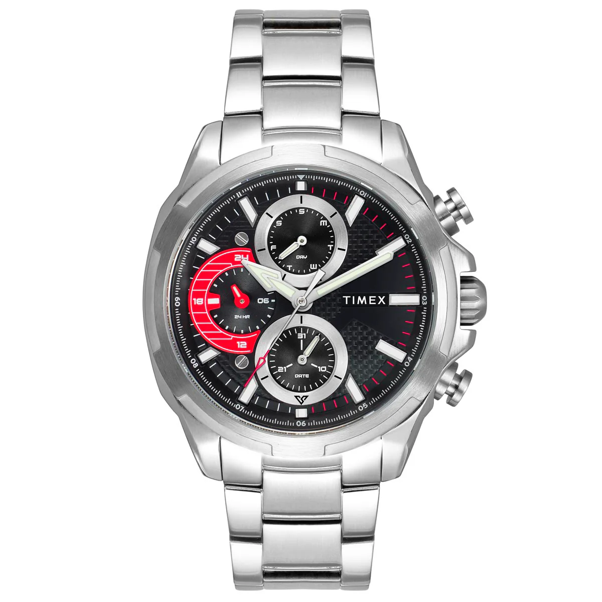 TIMEX Men Black Round Dial Analog Watch - TWEG25000